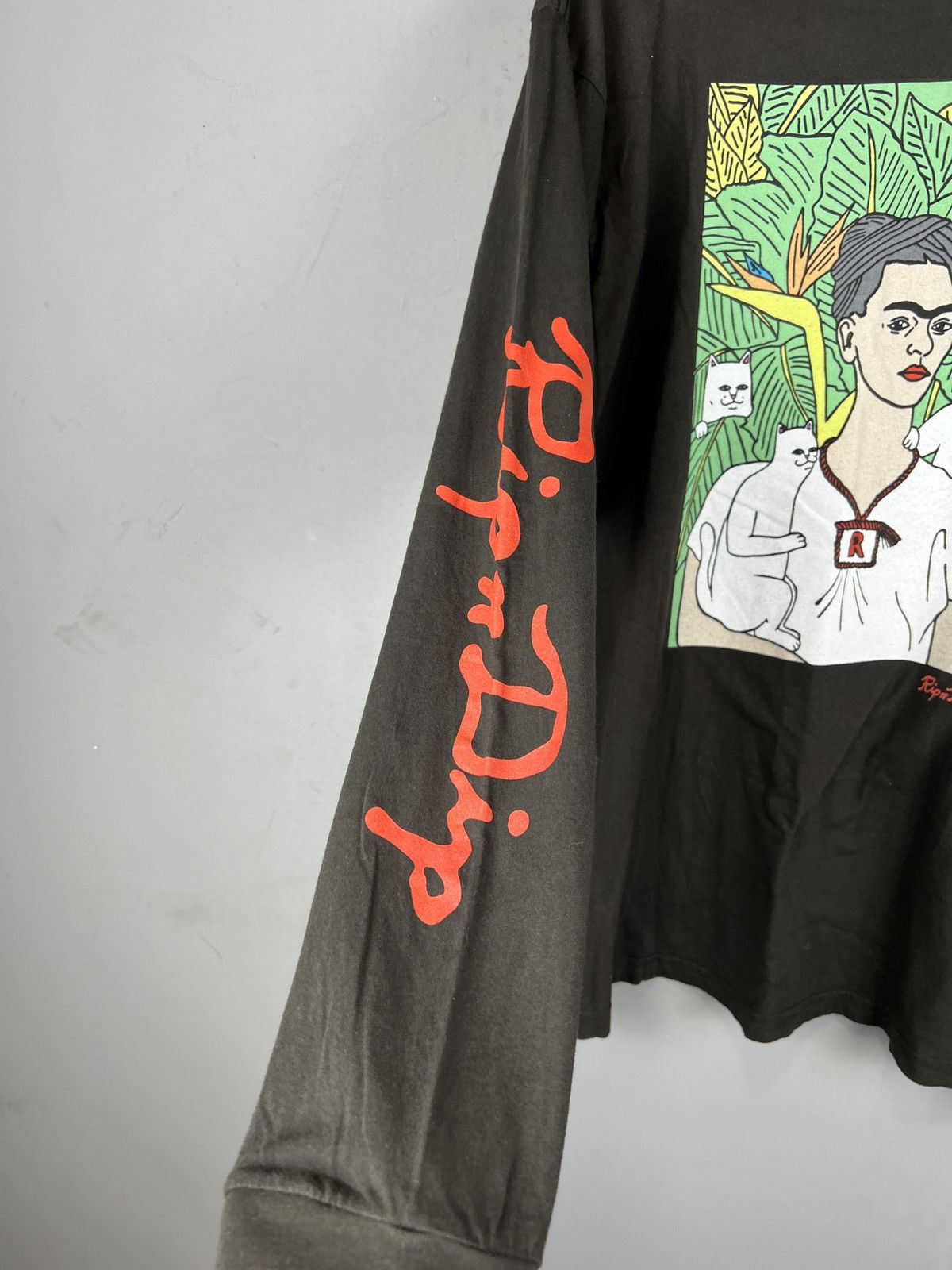 RIPNDIP Rip n Dip big Logo girls and cats long sleeve Size US L / EU 52-54 / 3 - 3 Thumbnail