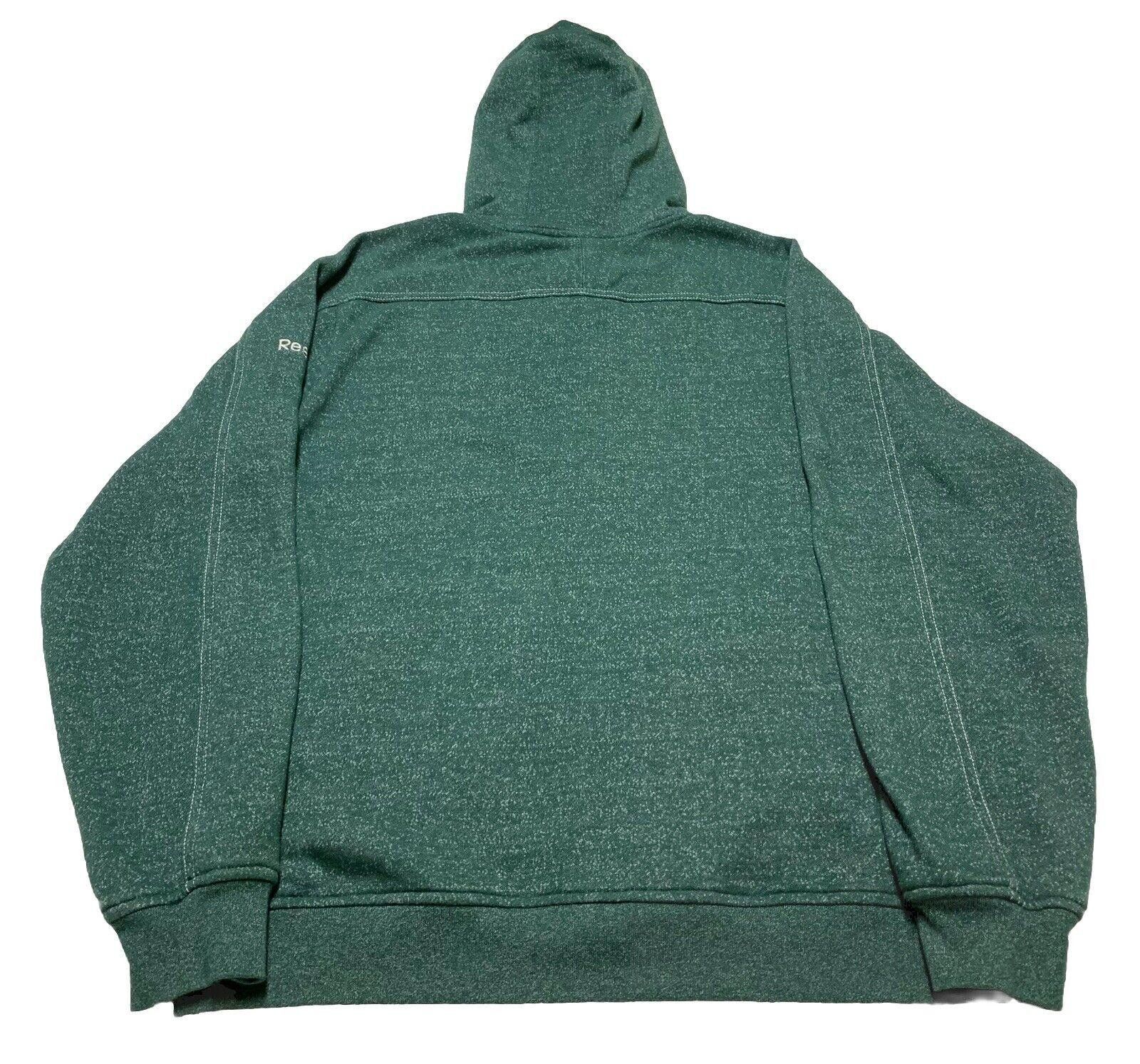 Reebok Reebok NY Jets NFL Hoodie Green Full Zip Men's M Size ONE SIZE - 6 Thumbnail
