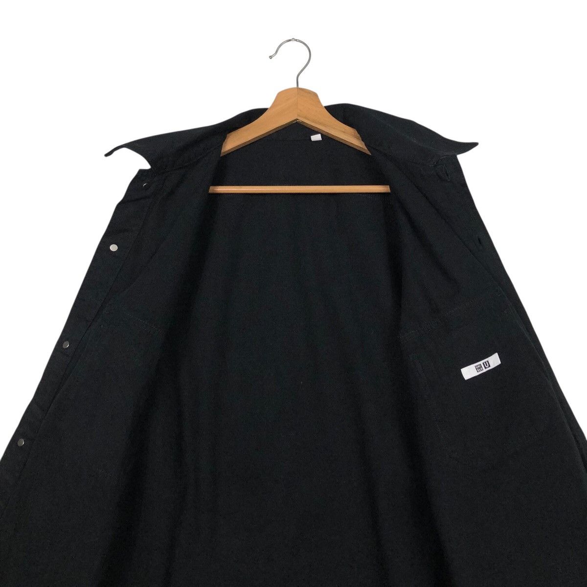 Undercover Vintage Work Jacket Rich Black Uniqlo Undercover DuckCanvas Size US L / EU 52-54 / 3 - 15 Thumbnail