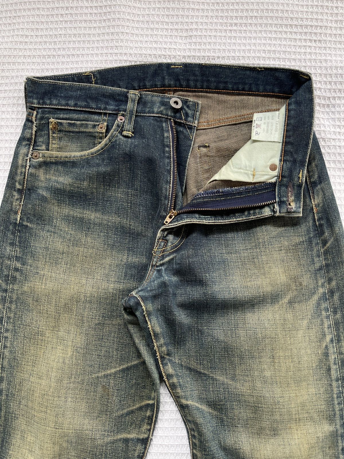Japanese Brand Rare🔥Vintage BOBSON Distressed Denim Jeans Size US 29 - 10 Thumbnail