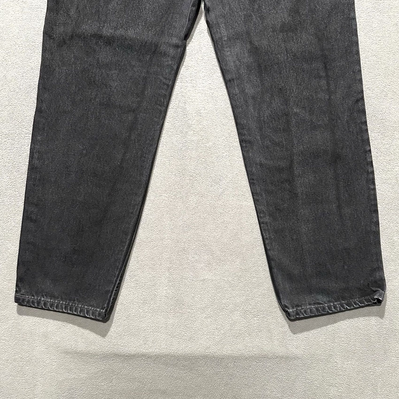 Levi's VINTAGE Levi's Jeans Mens 38x31 Black Denim 550 Relaxed Fit USA Made Size US 38 / EU 54 - 6 Thumbnail
