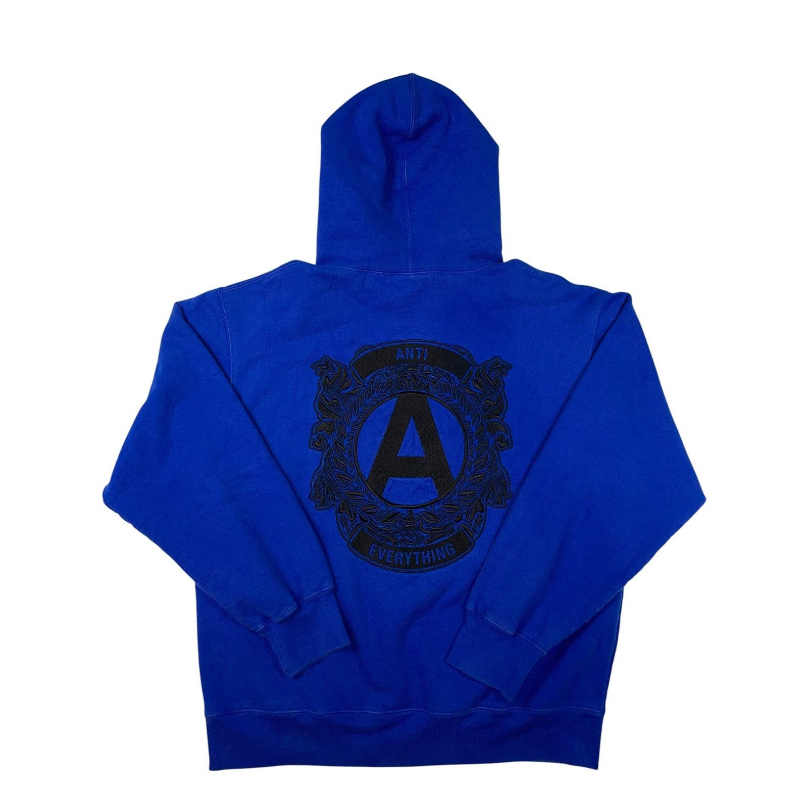 Supreme Supreme A Blue Hoodie Size L / US 10 / IT 46 - 2 Thumbnail
