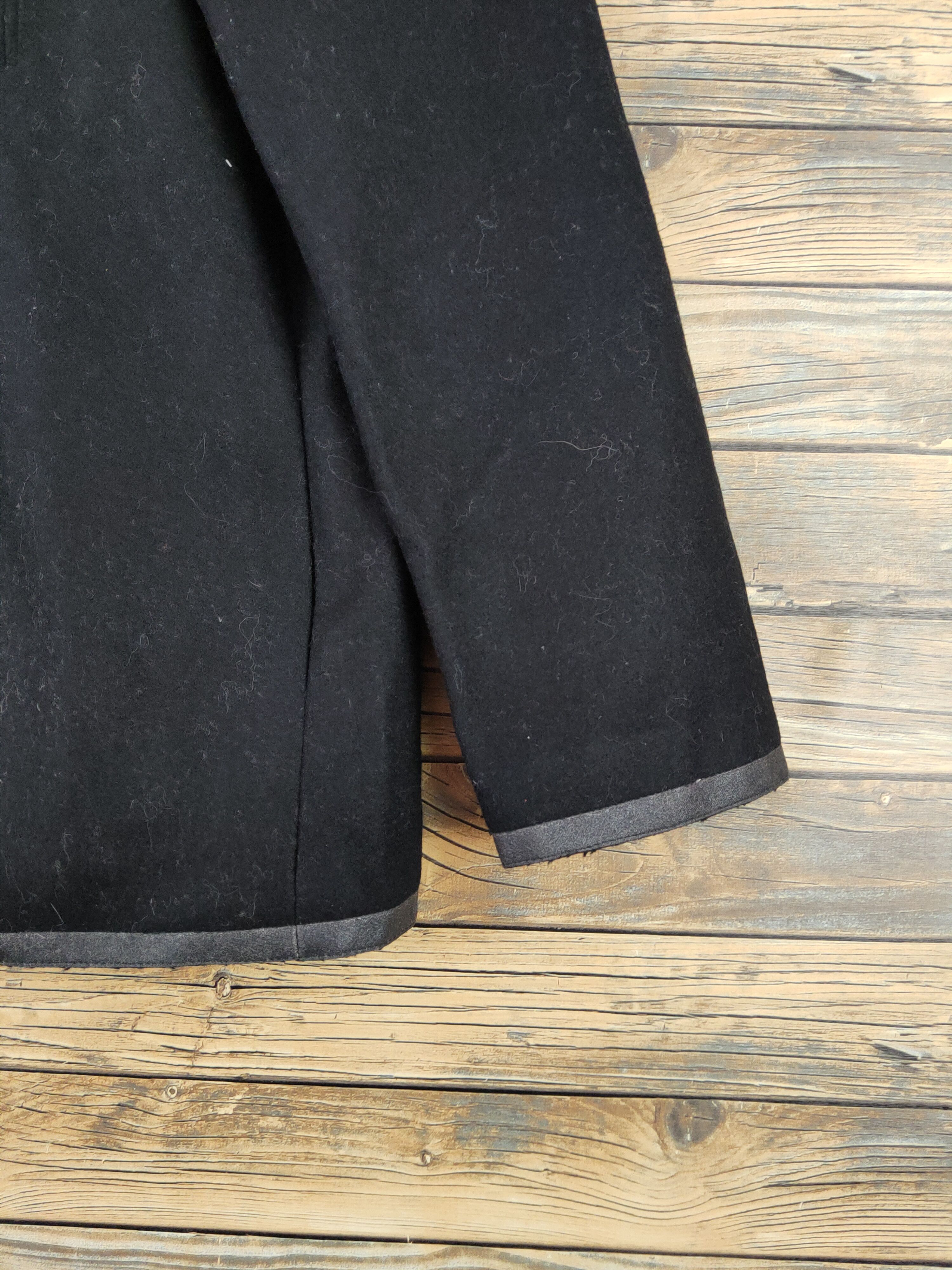 Mandarina Duck DL Mandarina Duck Black Wool Jackets #W2245 Size US M / EU 48-50 / 2 - 6 Thumbnail