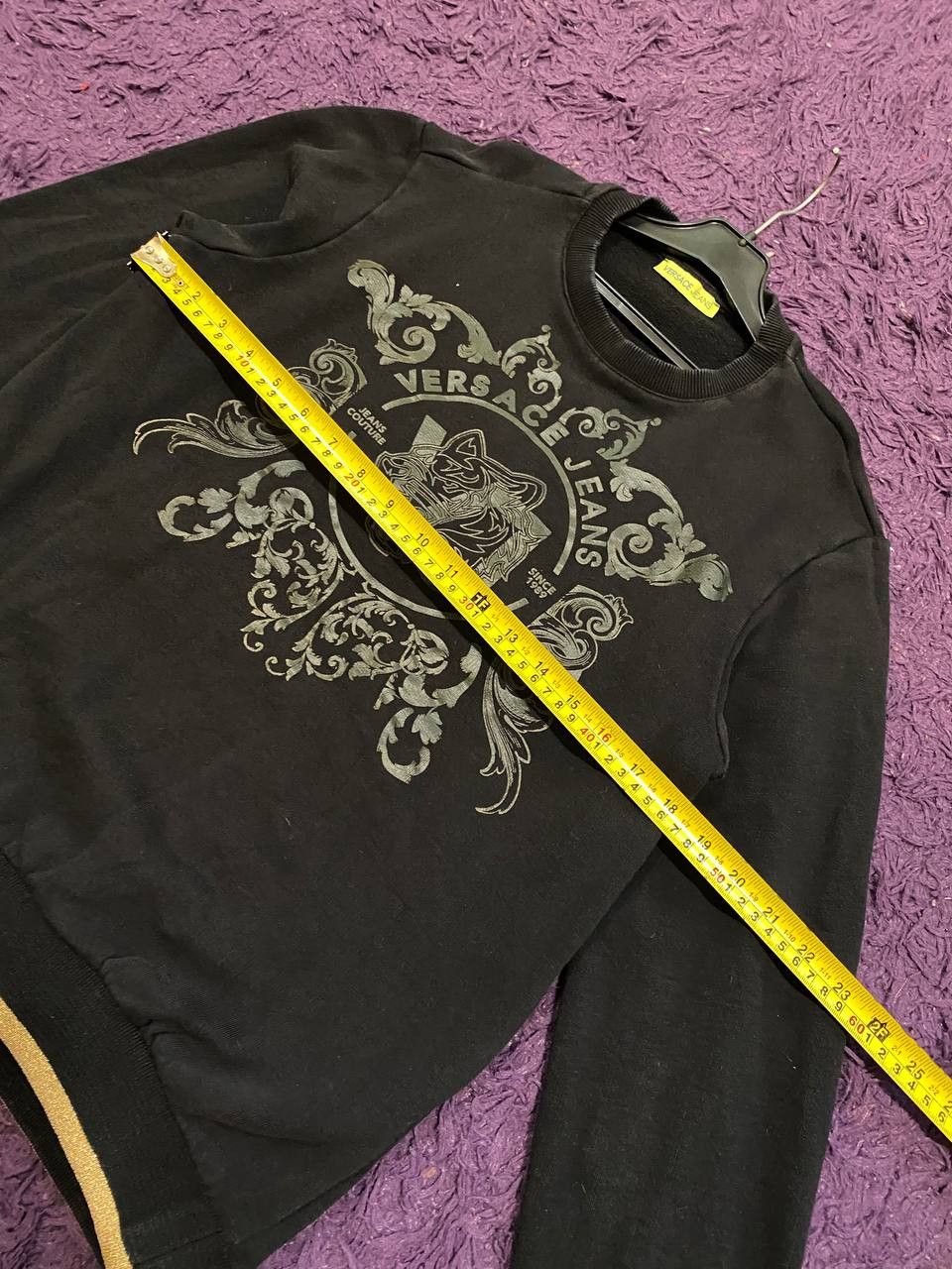 Versace Jeans Couture Vintage VERSACE JEANS COUTURE Medusa Embroidered Sweatshirt Size S / US 4 / IT 40 - 11 Thumbnail