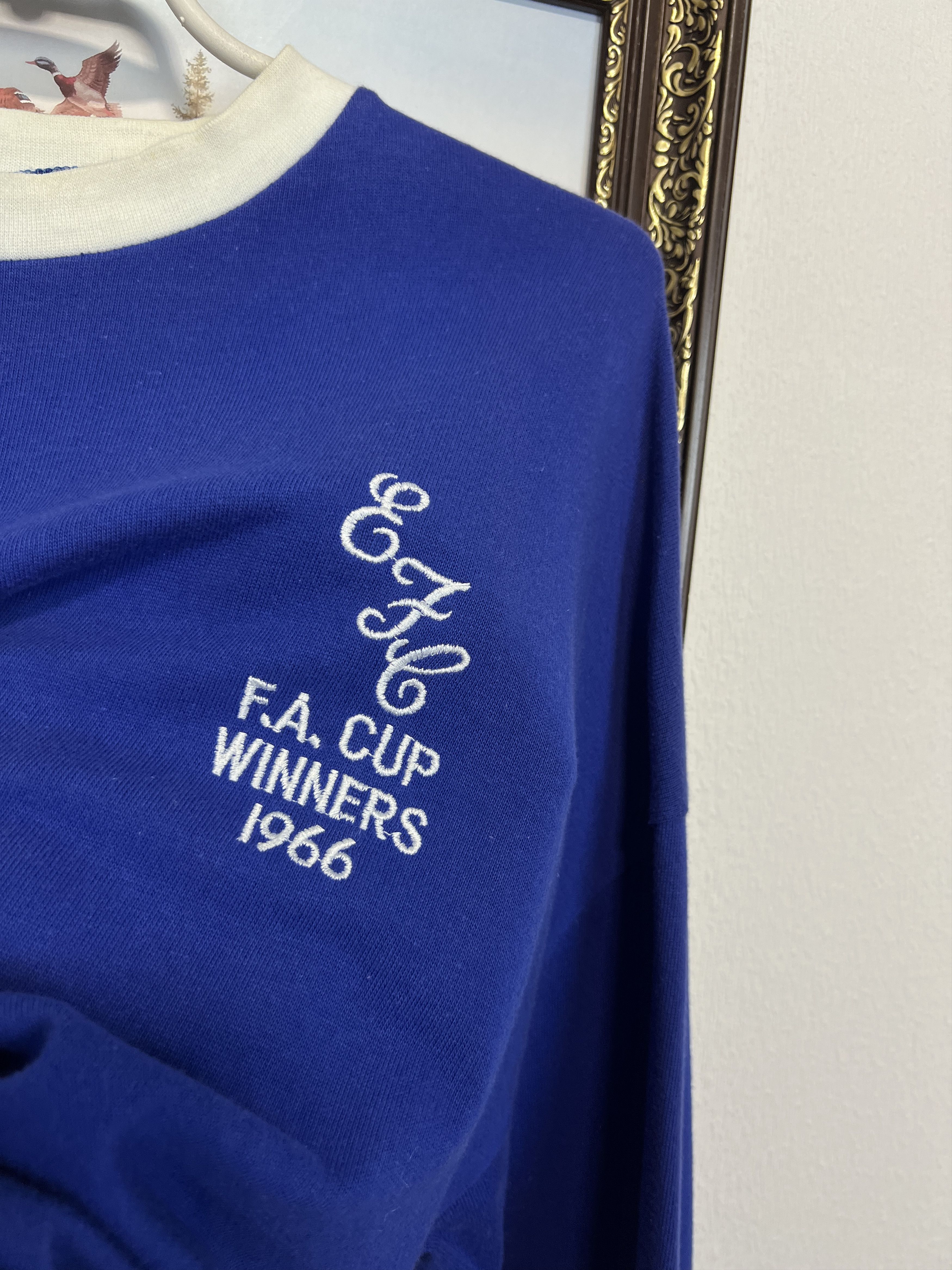 Toffs Everton Football Shirt F.A.Cup Winners Long Sleeve Jersey Size US XL / EU 56 / 4 - 3 Thumbnail