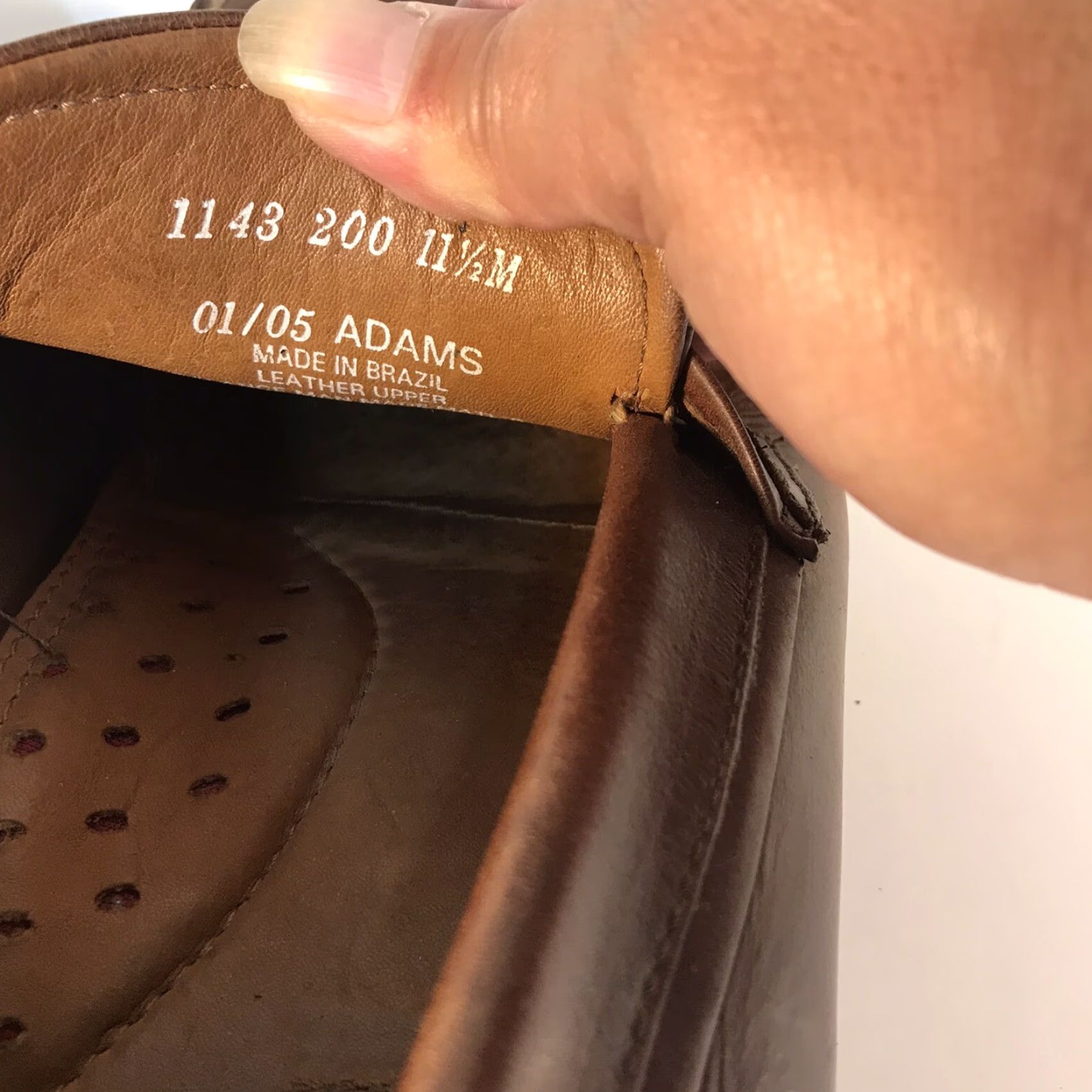 Vintage VINTAGE Bass Flex Adams Leather Loafers Men’s Size 11.5M Brown Casual Dress Shoes Tasseled Slip On Size US 11.5 / EU 44-45 - 7 Thumbnail