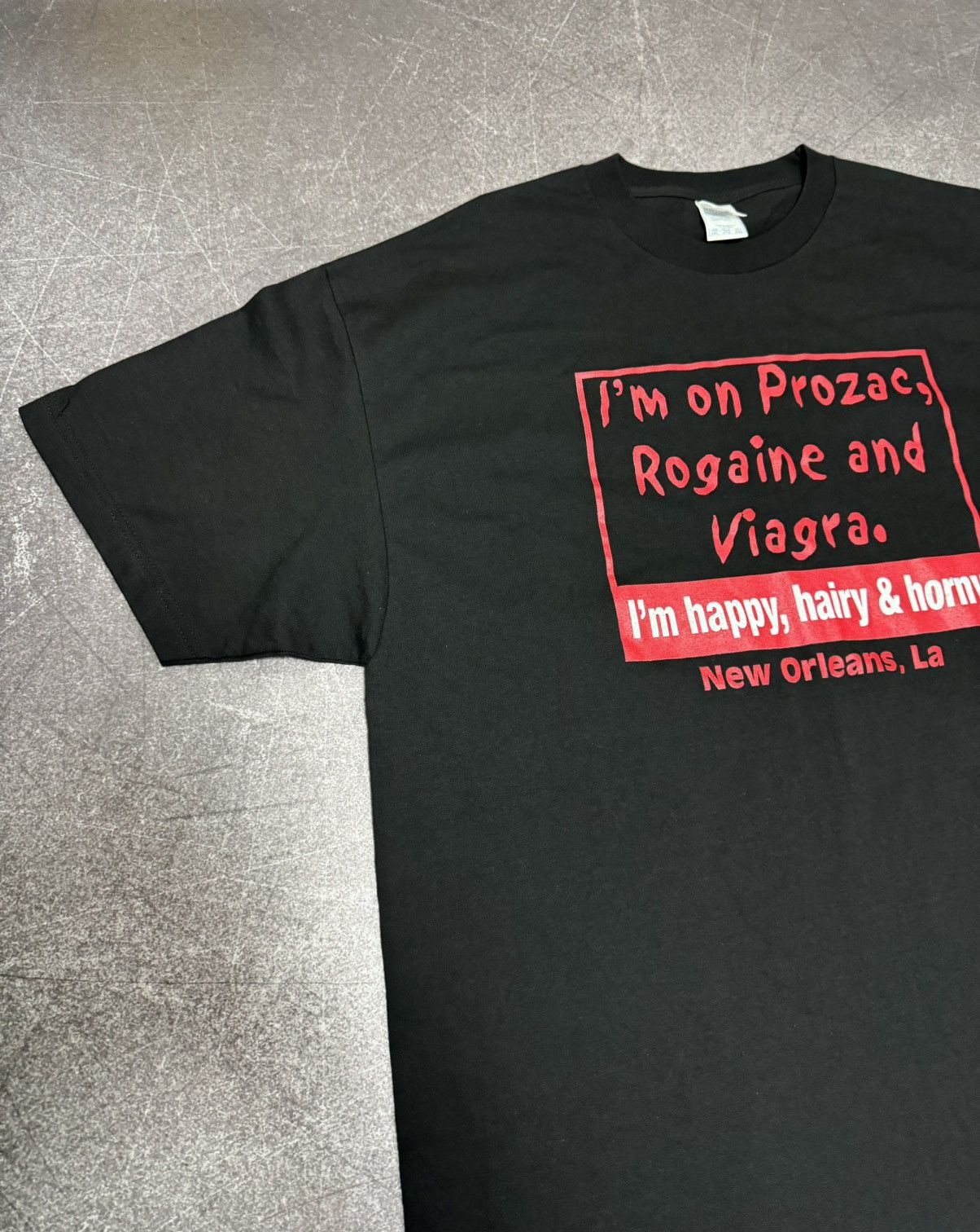 Vintage Vintage I’m on Prozac Rogaine and Viagra T Shirt Size US XXL / EU 58 / 5 - 3 Thumbnail
