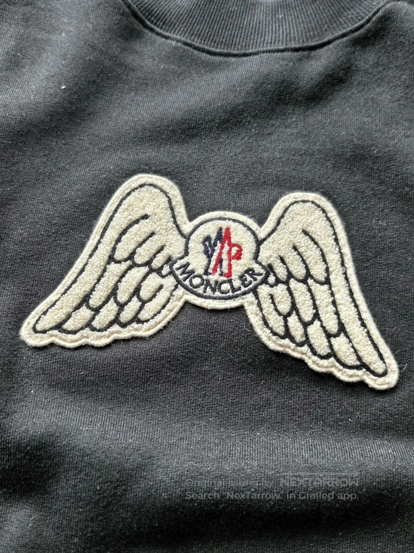 Moncler moncler x palm angels collaboration sweatshirt. Size US XL / EU 56 / 4 - 2 Thumbnail