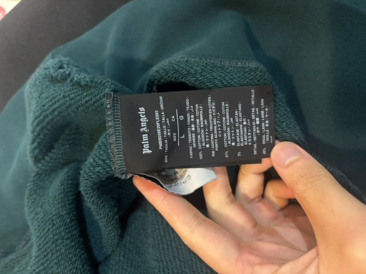 Palm Angels Palm Angles Kill The Bear Hoodie Dark Green Size US L / EU 52-54 / 3 - 3 Thumbnail