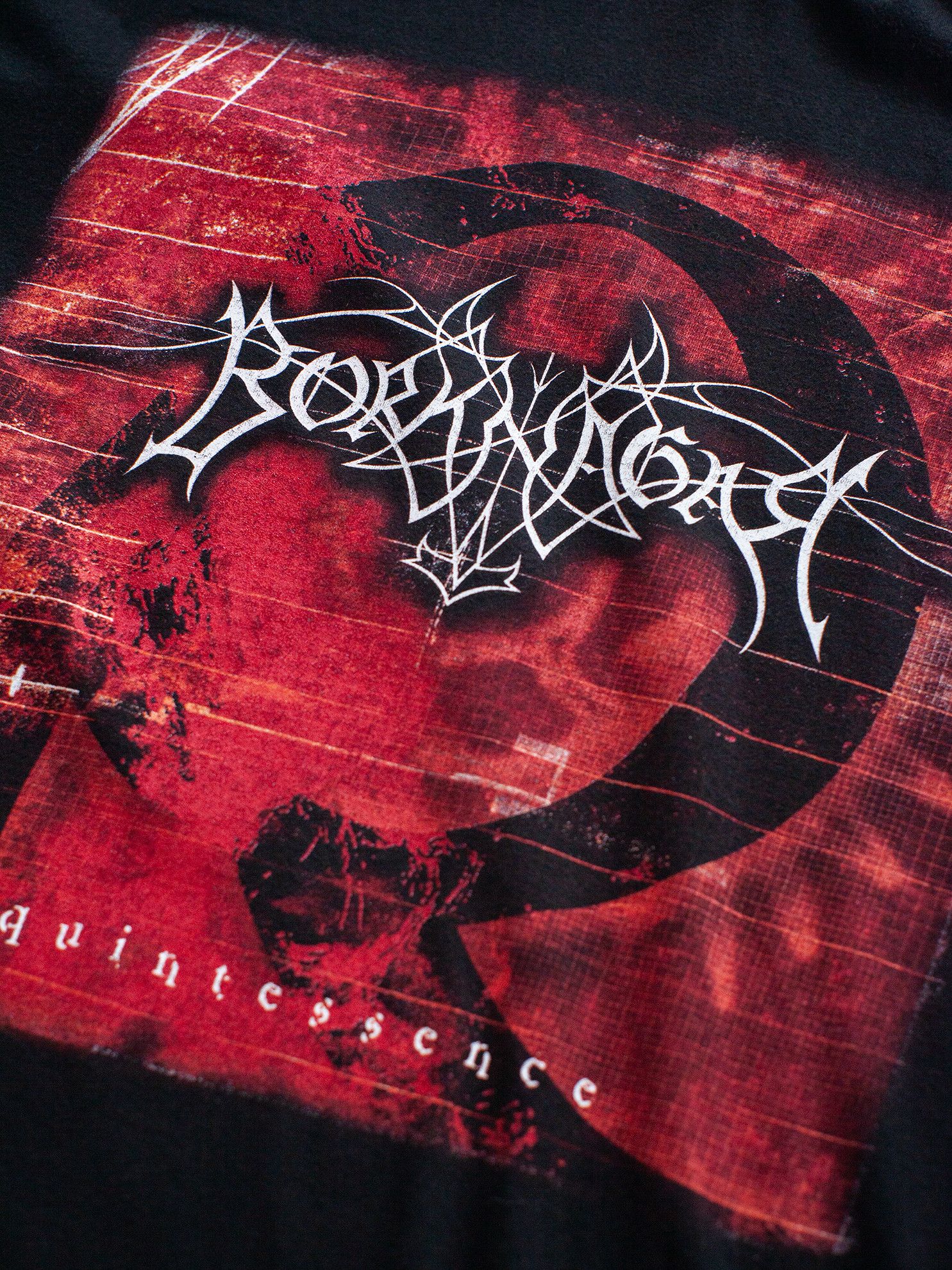 Band Tees Vintage 2000 Y2K Borknagar "Quintessence" Band Long Sleeve Size US L / EU 52-54 / 3 - 3 Thumbnail
