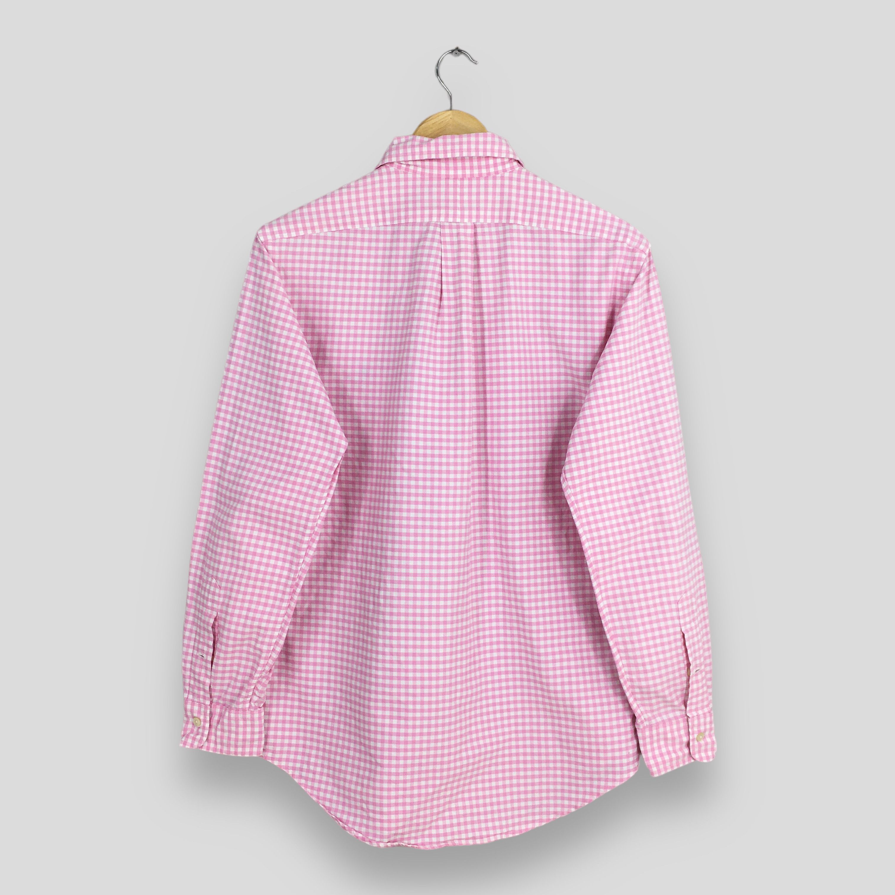 Ralph Lauren Vintage Ralph Lauren Pink Checkered Shirt Medium Size US M / EU 48-50 / 2 - 6 Thumbnail