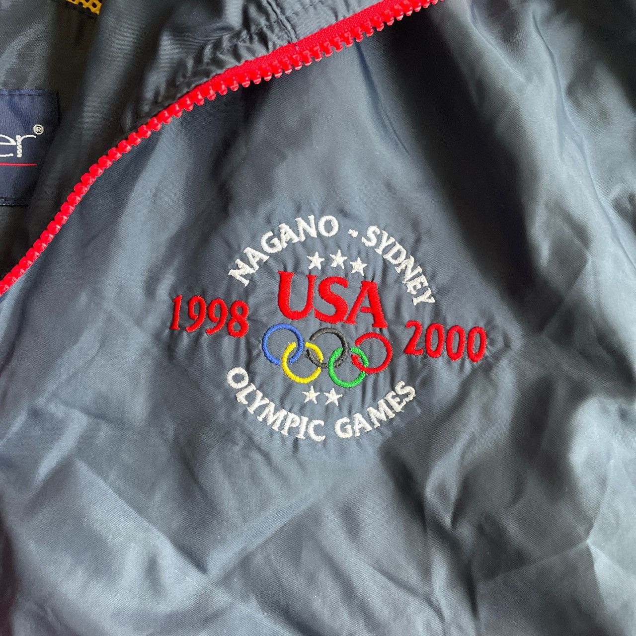 USA Olympics Vintage 1998-2000 USA Olympic windbreaker jacket Size US M / EU 48-50 / 2 - 3 Thumbnail