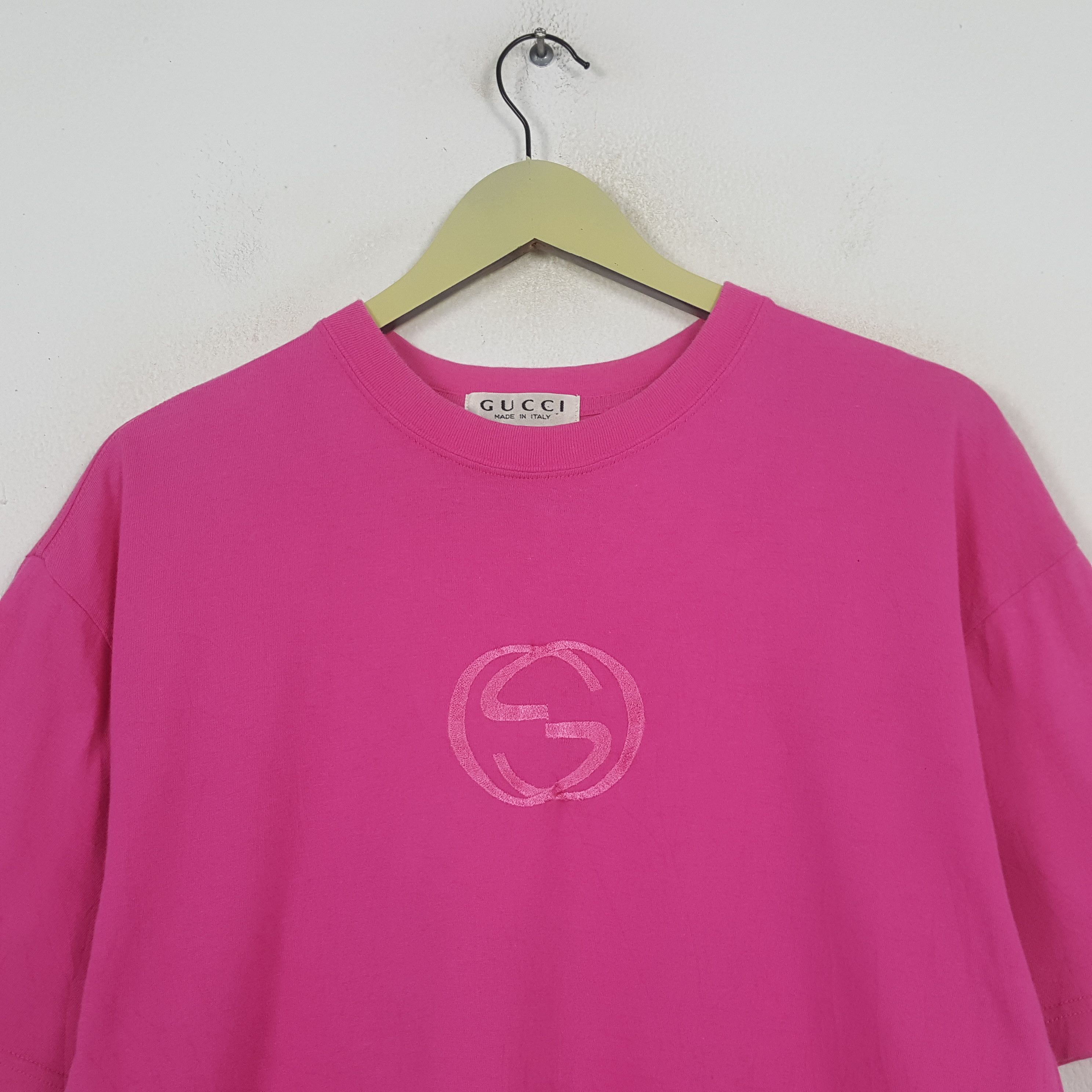Gucci Vintage GUCCI Italian Luxury Brand T-shirt 31 Size US M / EU 48-50 / 2 - 2 Thumbnail