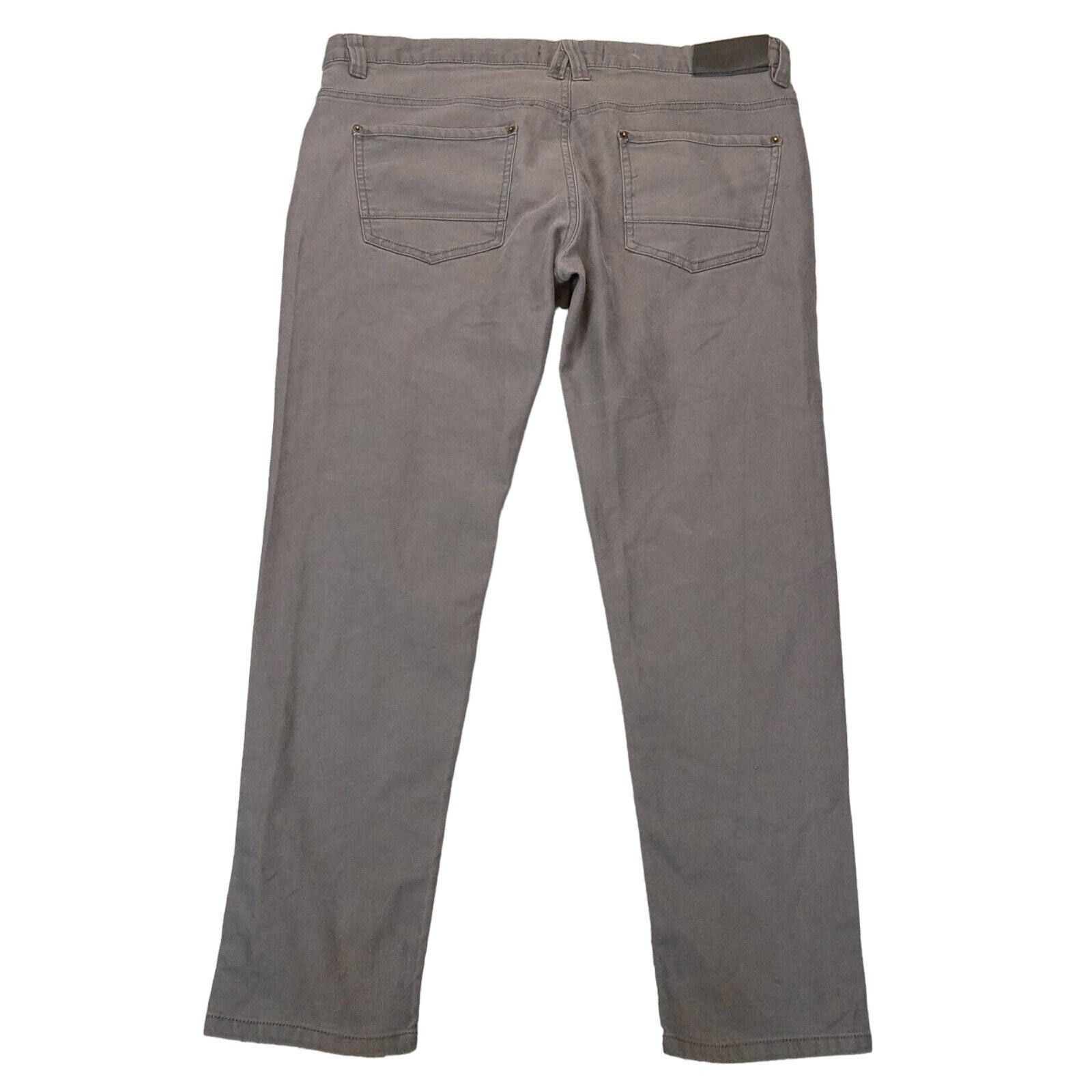 Akademiks Akademiks Jeans 38 X 32 Y2K Grunge Gray Streetwear Straight Size US 38 / EU 54 - 2 Thumbnail