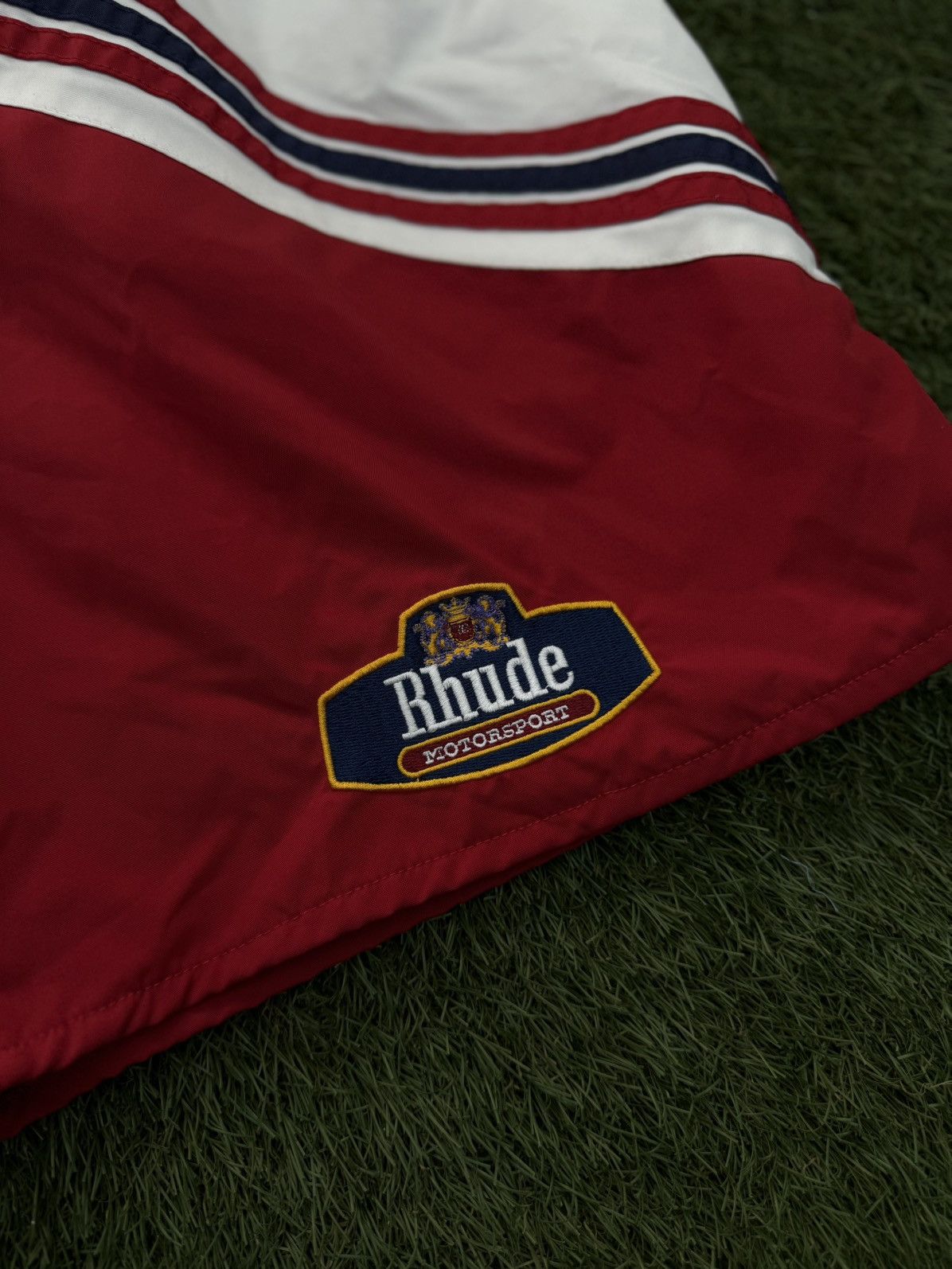 Rhude Rhude Red White Shorts Size Medium 🧼 Size US 29 - 6 Thumbnail