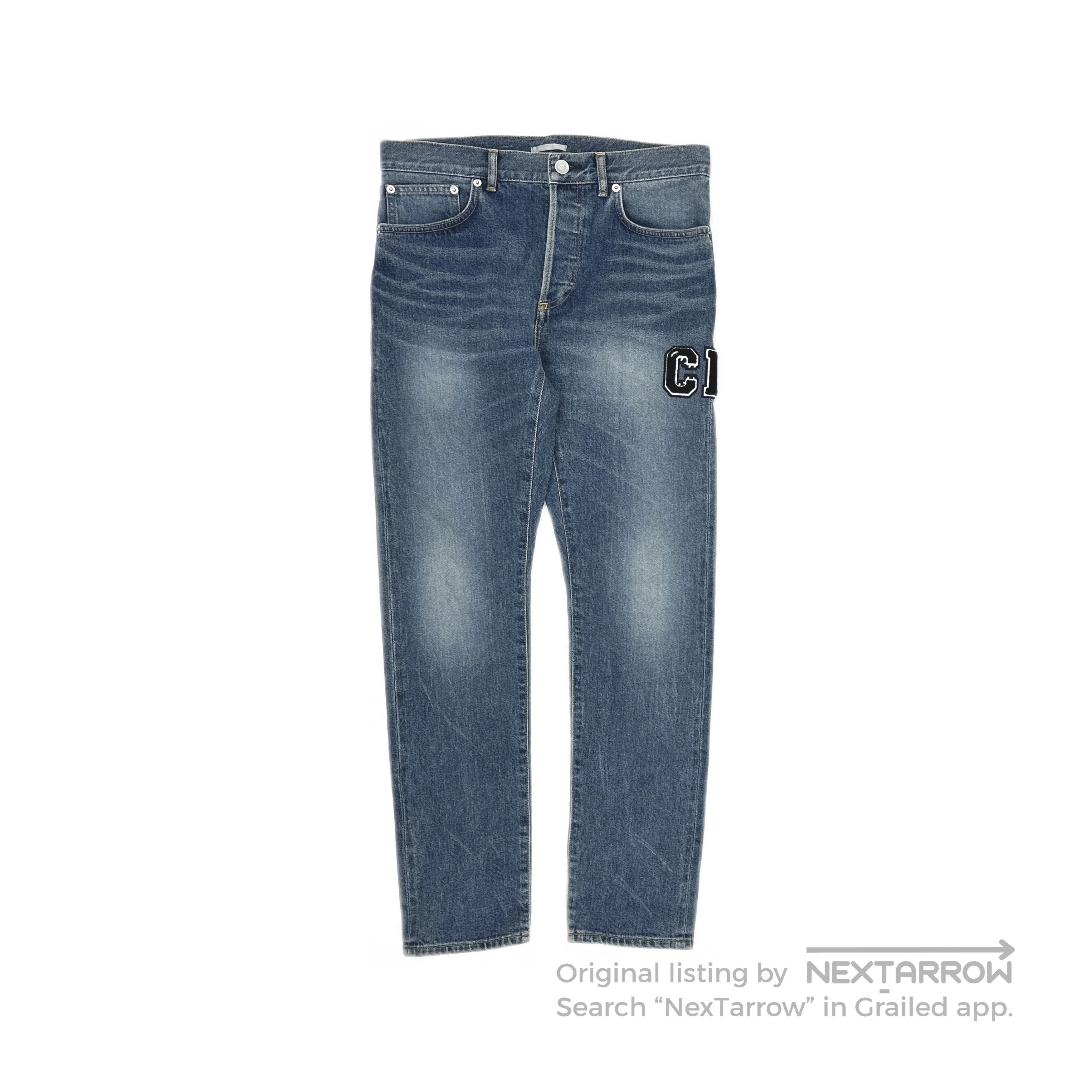 Dior Dior SS06 Glitter Jeans Size 28 | Grailed