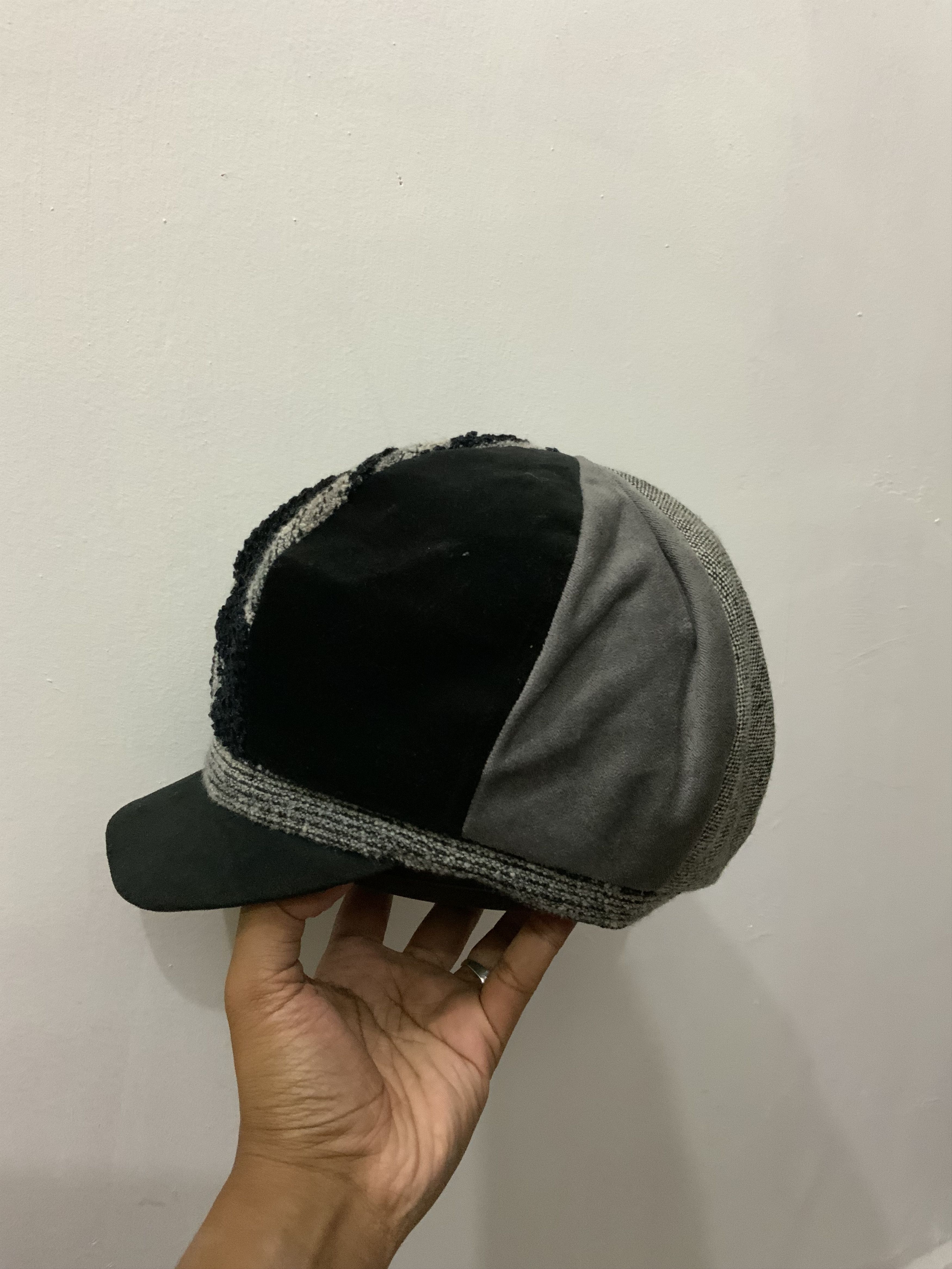 Hat Club Patchwork Newsboy Cap Size ONE SIZE - 2 Thumbnail