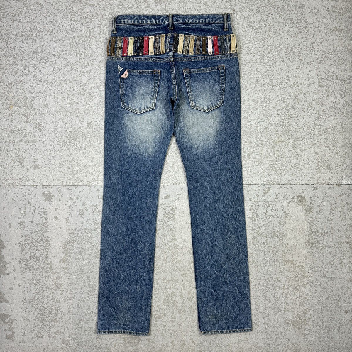 14th Addiction 2000s Antgauge Double Waist Jeans Size US 29 - 4 Thumbnail