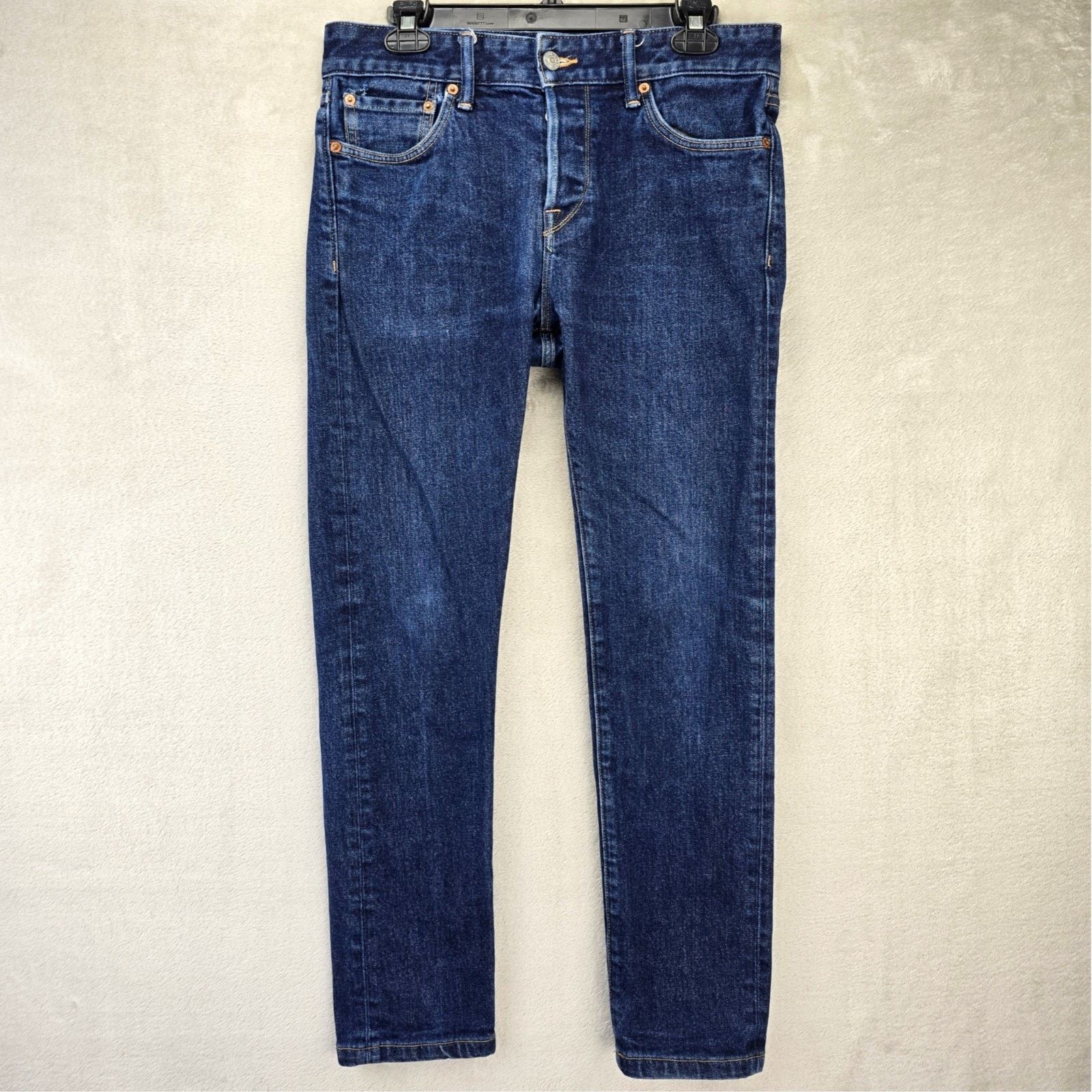 Buck Mason Buck Mason Jeans 32X28 Maverick Slim Denim *FLAWS* Size US 32 / EU 48 - 1 Thumbnail