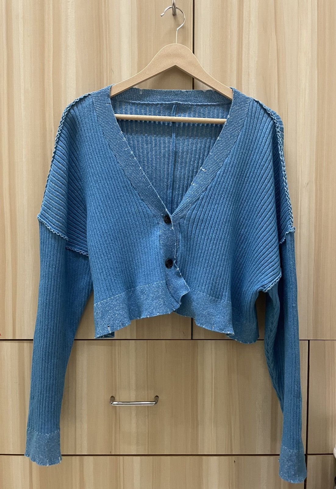 Japanese Brand Maison Special Crop Cardigan Size ONE SIZE - 1 Thumbnail