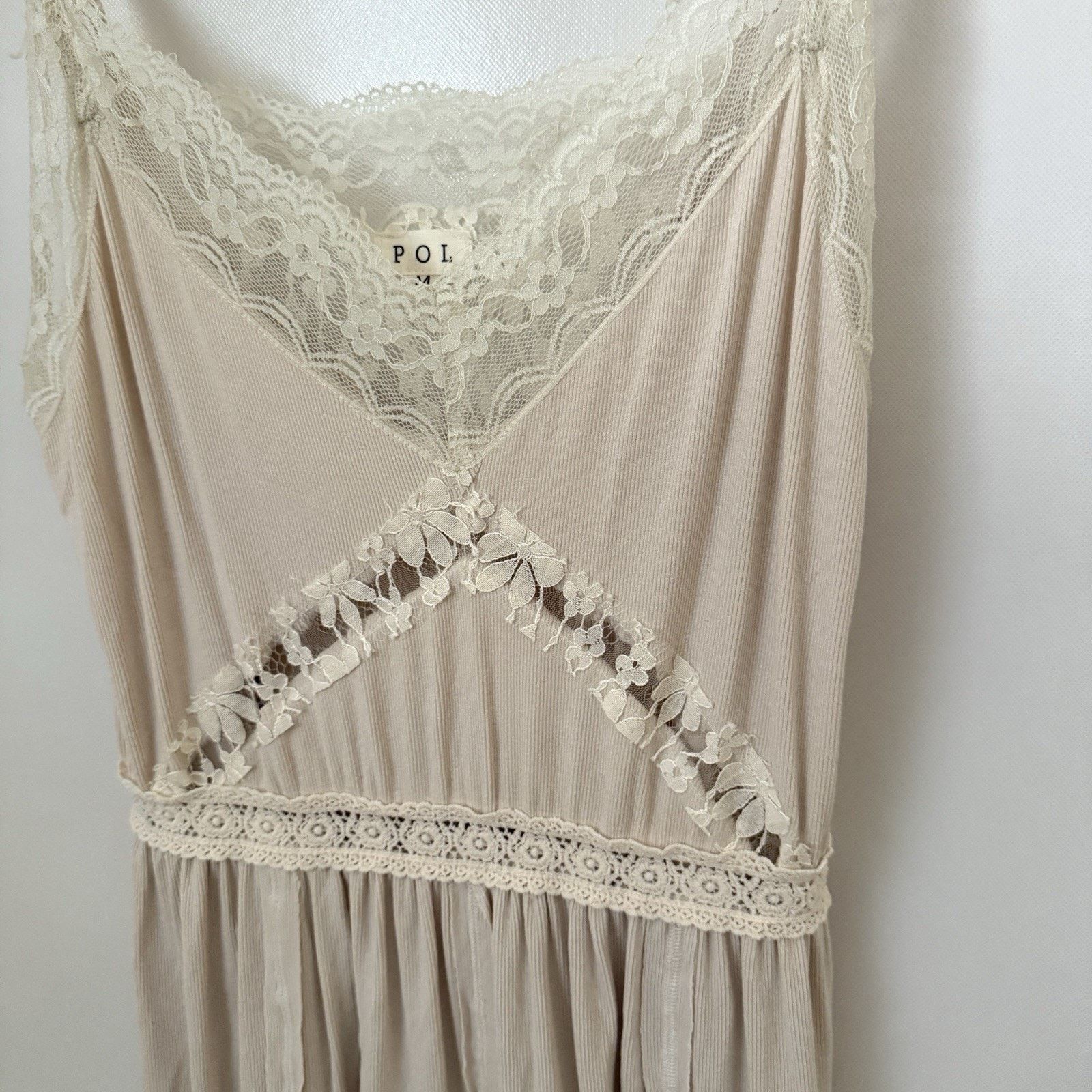Other POL Clothing Romantic Boho Baby Doll Tank Lace Day to Night Size M / US 6-8 / IT 42-44 - 5 Thumbnail