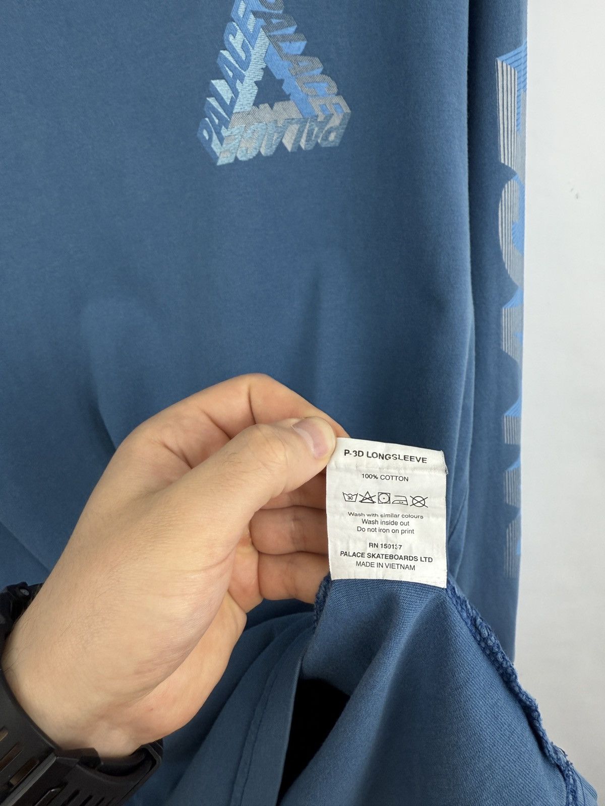 Palace 🇺🇸 Y2K Palace P-3D Long Sleeve Rare Retro Hype Size US L / EU 52-54 / 3 - 12 Thumbnail