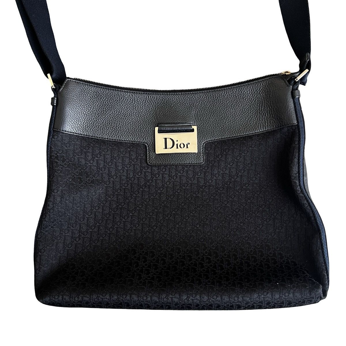 Dior DIOR JOHN GALLIANO ERA TROTTER LOGO PRINT MESSENGER BAG Size ONE SIZE - 3 Thumbnail