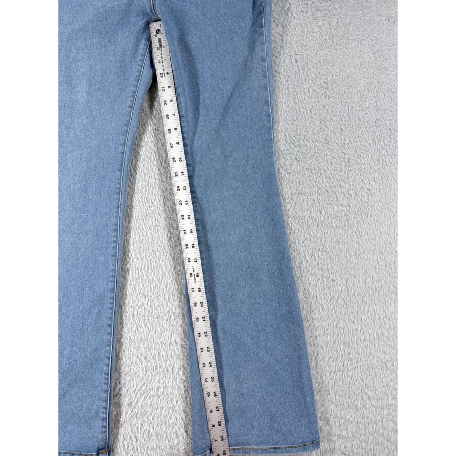 Vintage No Boundaries Jeans Bootscut Denim 27x30 Womens 9 Blue Cotton 5-Pocket Mid Rise Regular Inseam 30in Vintage: No Size 30" / US 8 / IT 44 - 7 Thumbnail