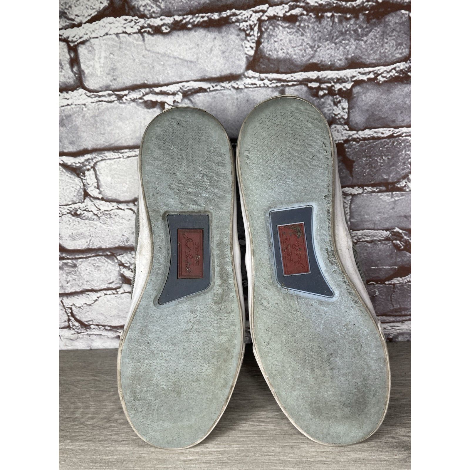 Converse Converse Jack Purcell Gray Canvas Casual Slip On Shoes Men’s Size US 10.5 / EU 43-44 - 23 Thumbnail