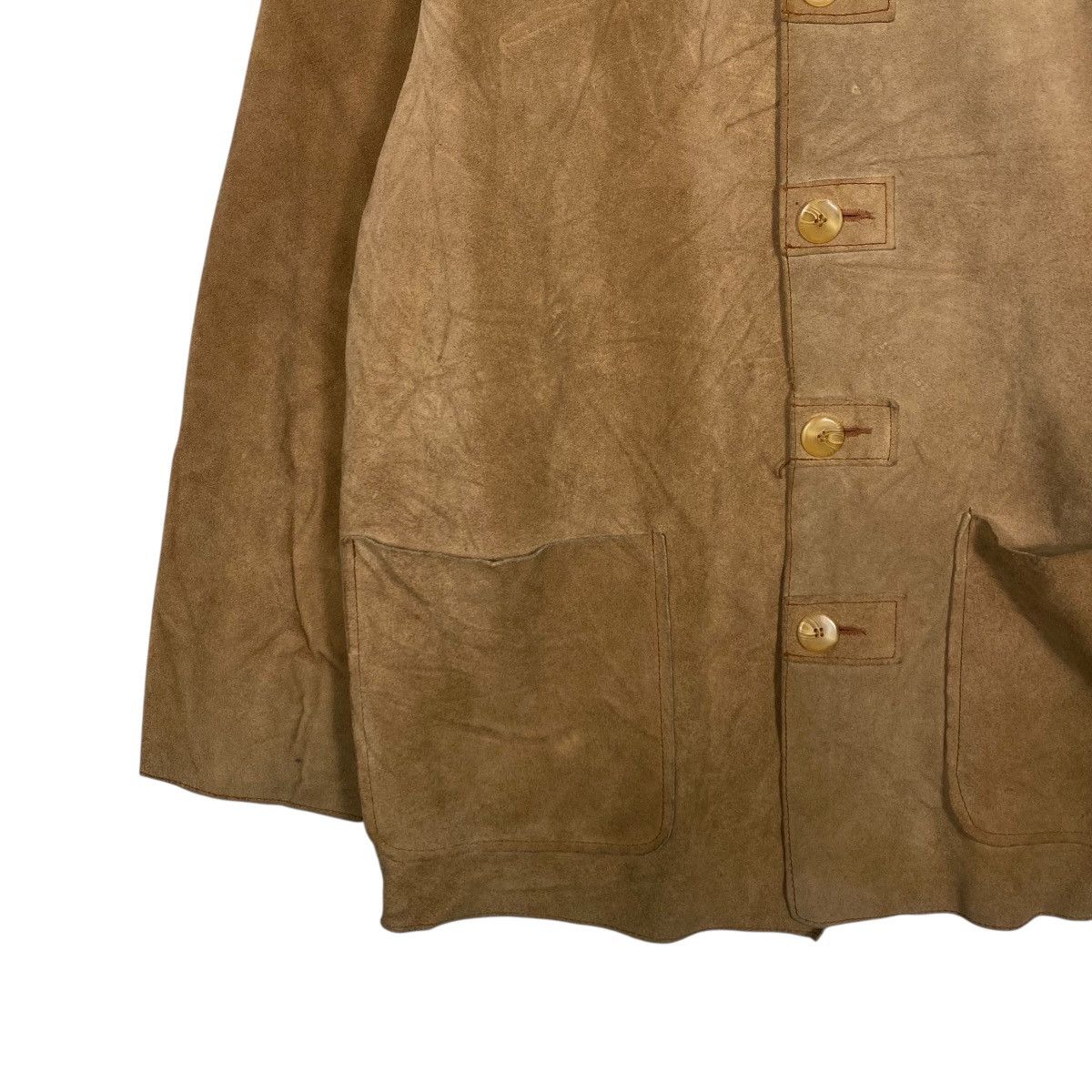 SHIPS SHIPS JAPAN SUEDE LEATHER JACKET Size US M / EU 48-50 / 2 - 3 Thumbnail