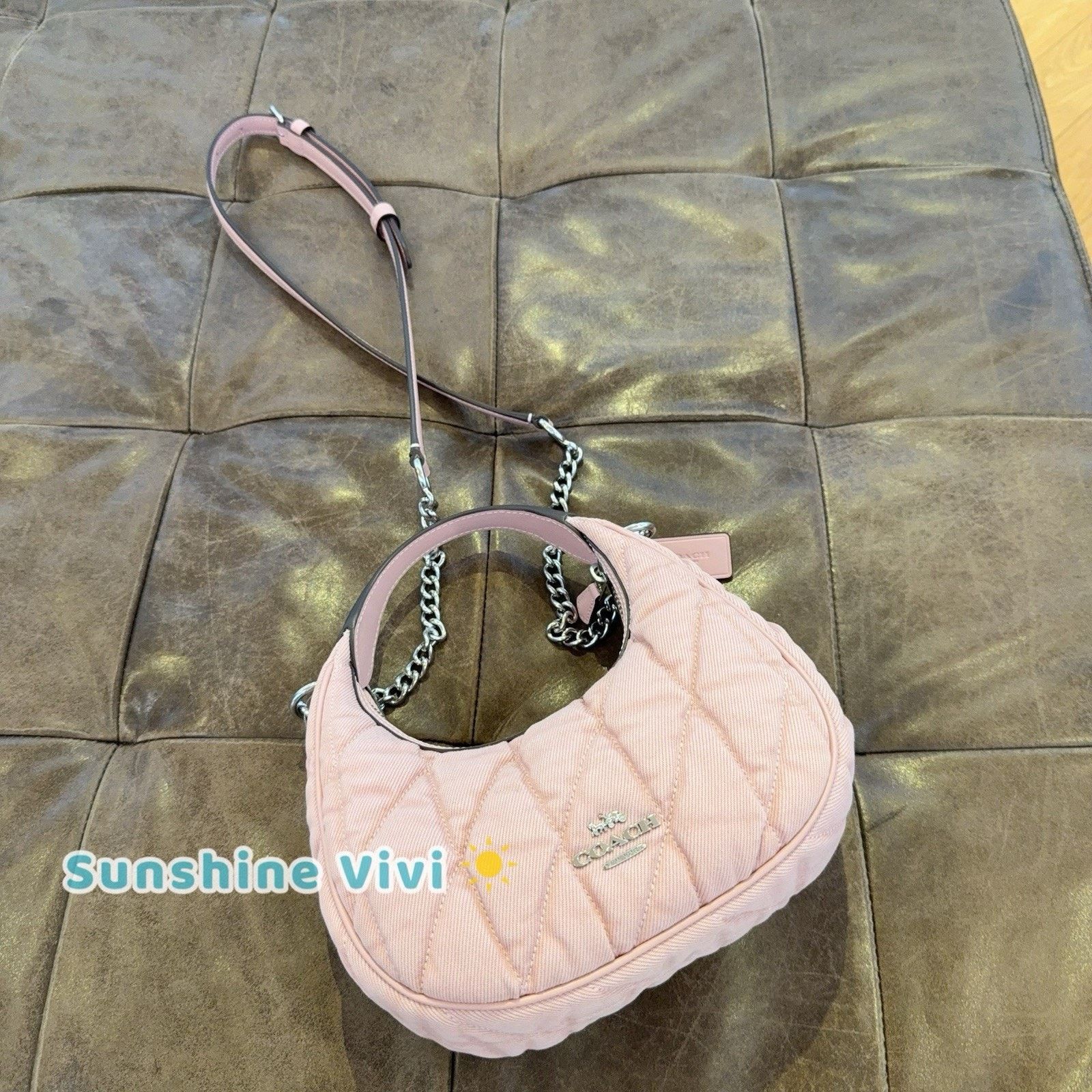 Coach NWT Coach Carmen Mini Crossbody Bag CBR11 Carnation Size ONE SIZE - 6 Thumbnail