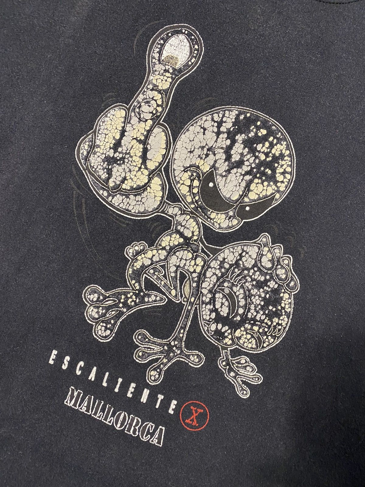 Vintage Rare Vintage Screen Stars Escaliente x Mallorca Aliens Tee Size US L / EU 52-54 / 3 - 3 Thumbnail