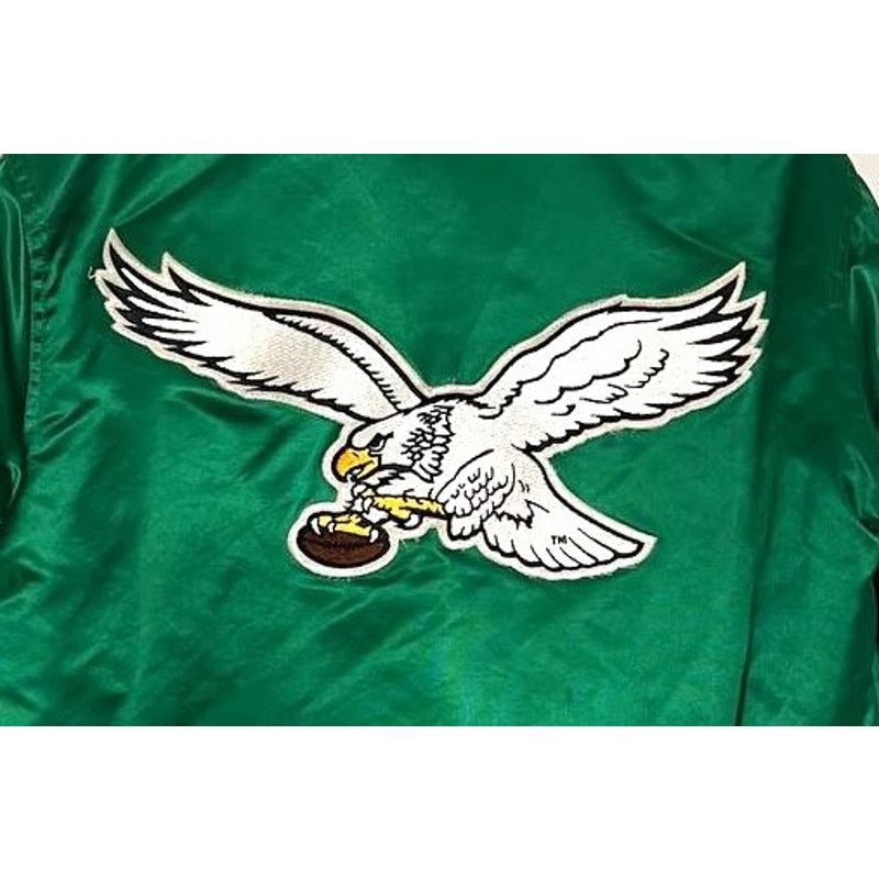 Starter Philadelphia Eagles 80s STARTER satin BIRD bomber M NFL vtg Size US M / EU 48-50 / 2 - 4 Thumbnail