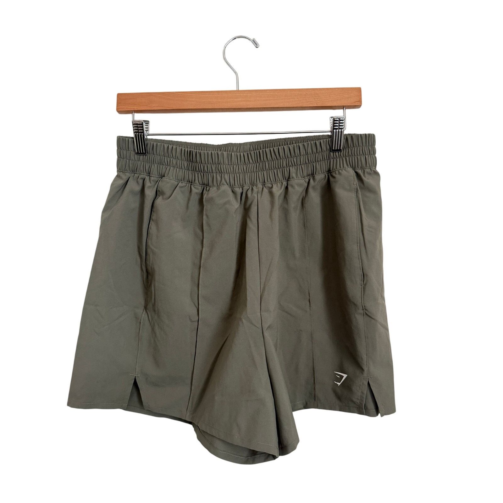 Gymshark Gymshark PINTUCK SHORTS Regular Fit Green L Size 30" / US 8 / IT 44 - 2 Thumbnail