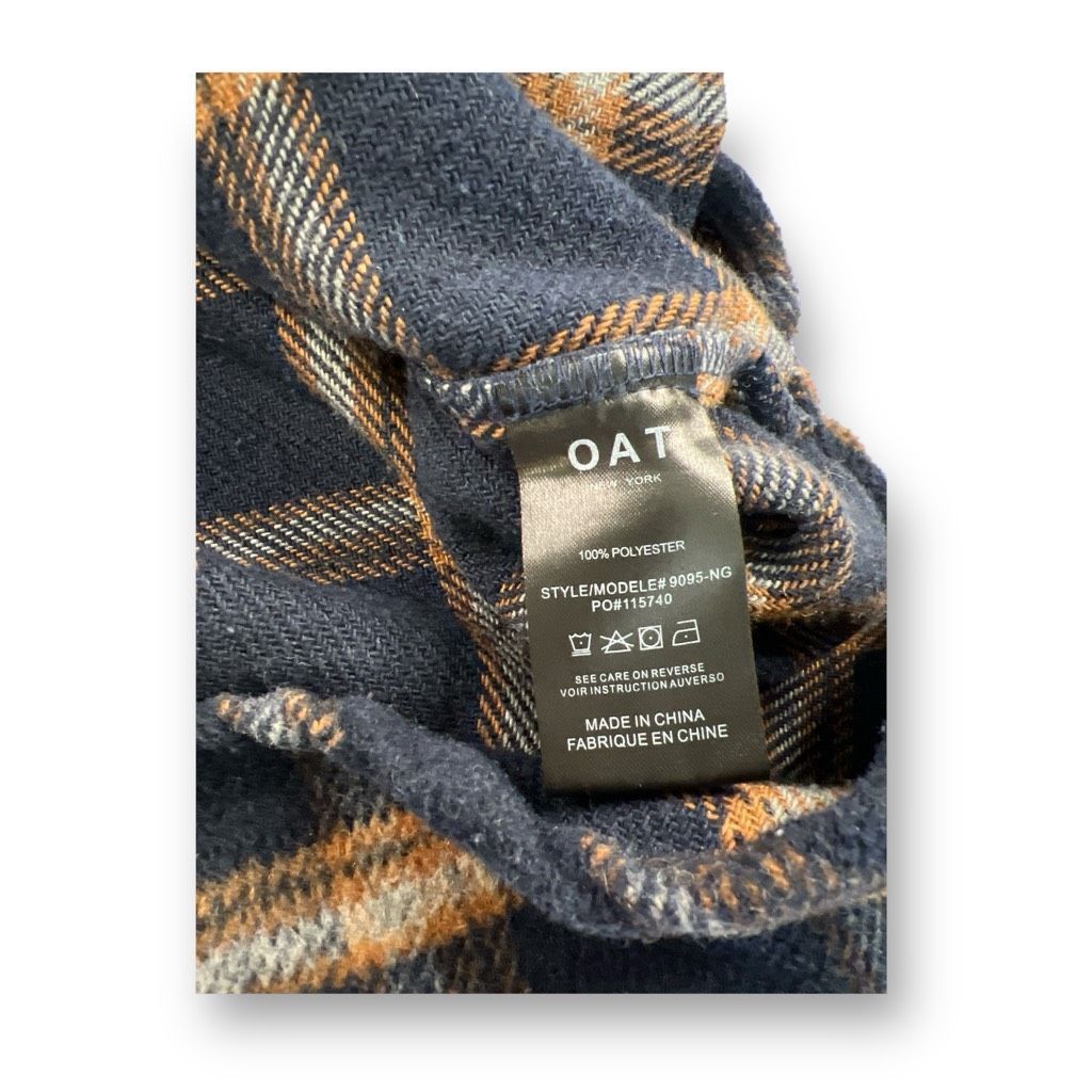 Other Oat Flannel Shacket Shirt Size Extra Large Size XL / US 12-14 / IT 48-50 - 5 Thumbnail