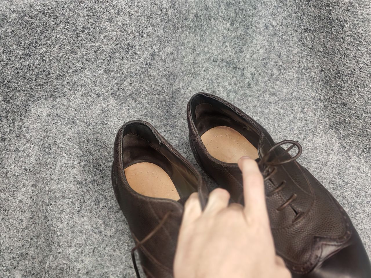 Santoni Santoni Design Brown Leather Low Top Sneakers oxford shoes Size US 8 / EU 41 - 17 Thumbnail