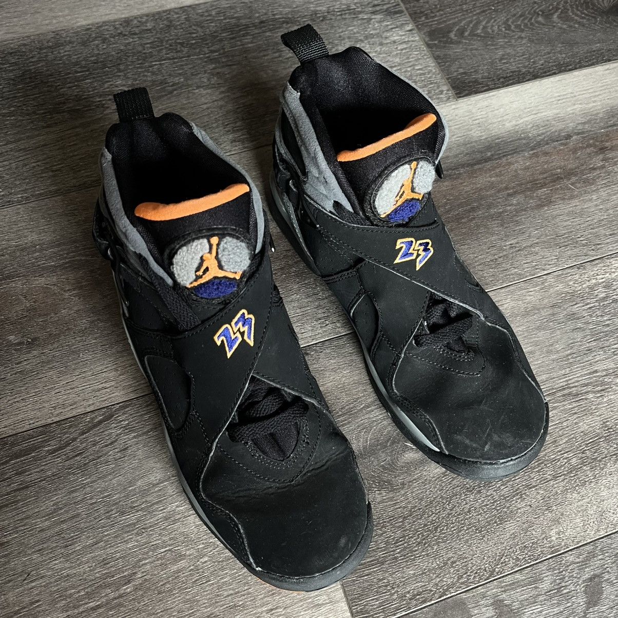 Jordan Brand Vintage Air Jordan 8 Retro GS Phoenix Suns 305368-043 Sz 5Y Size US 6.5 / IT 36.5 - 2 Thumbnail