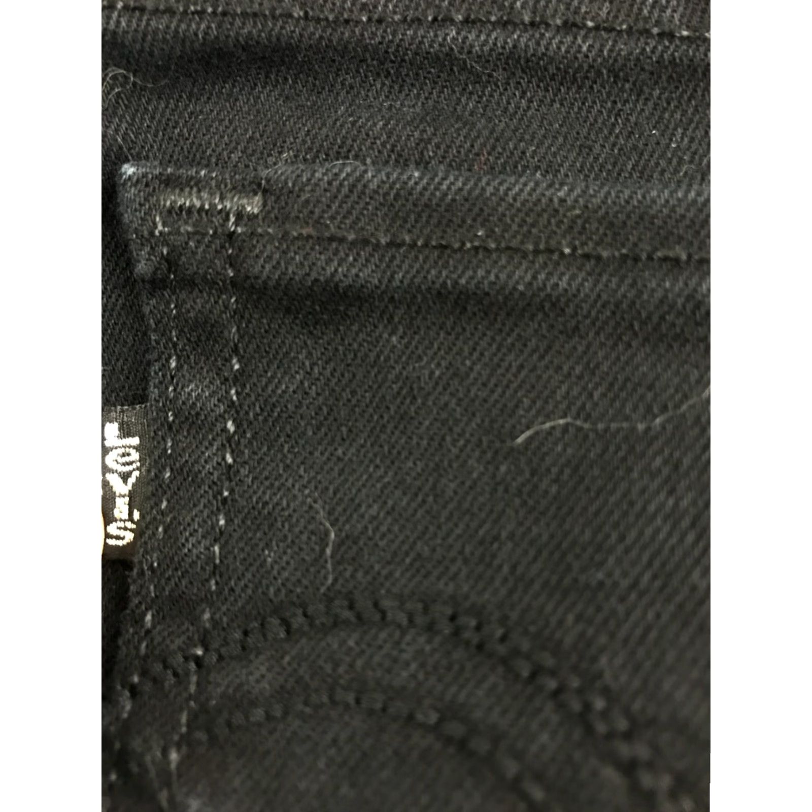 Levi's Levi's Jeans Women Size 30x30 Black Dark Wash Mid Rise Straight Denim Legging Style: Straight Womens 30x30 Old? No, but keep words. Size 30" / US 8 / IT 44 - 3 Thumbnail
