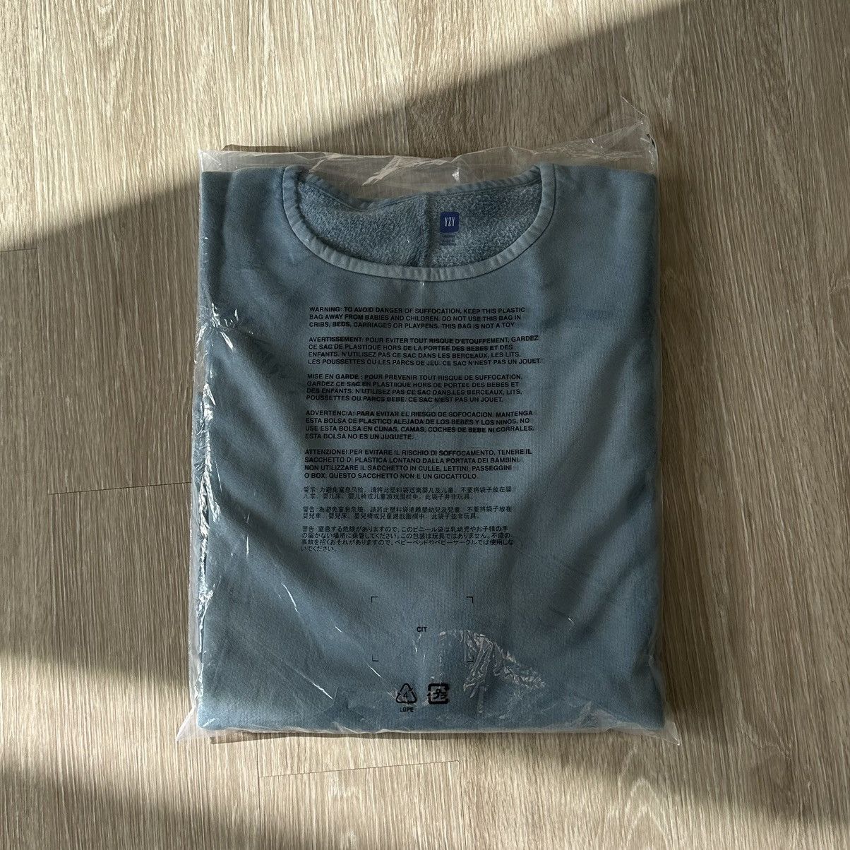 Gap × Kanye West × Yeezy Unreleased Yeezy Gap Blue Yoke Tee Size US M / EU 48-50 / 2 - 2 Thumbnail