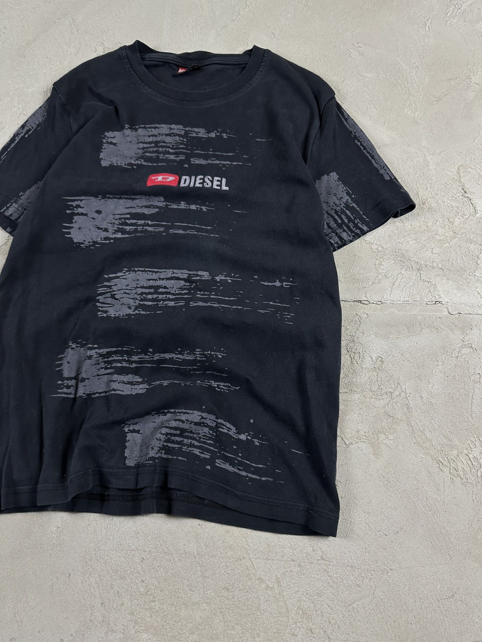 Diesel Vintage Y2k Diesel Logo Archive T-shirt 00s Size US M / EU 48-50 / 2 - 4 Thumbnail