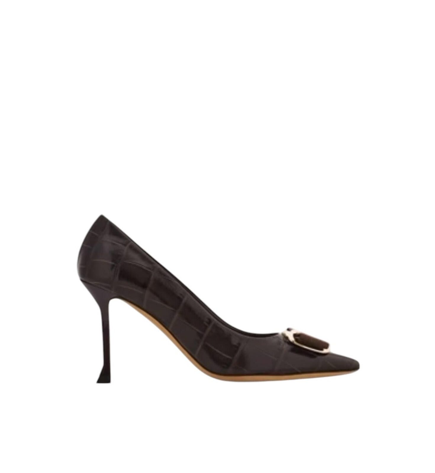 Salvatore Ferragamo Ferrragamo New Vara Plate Pump Size ONE SIZE - 1 Thumbnail