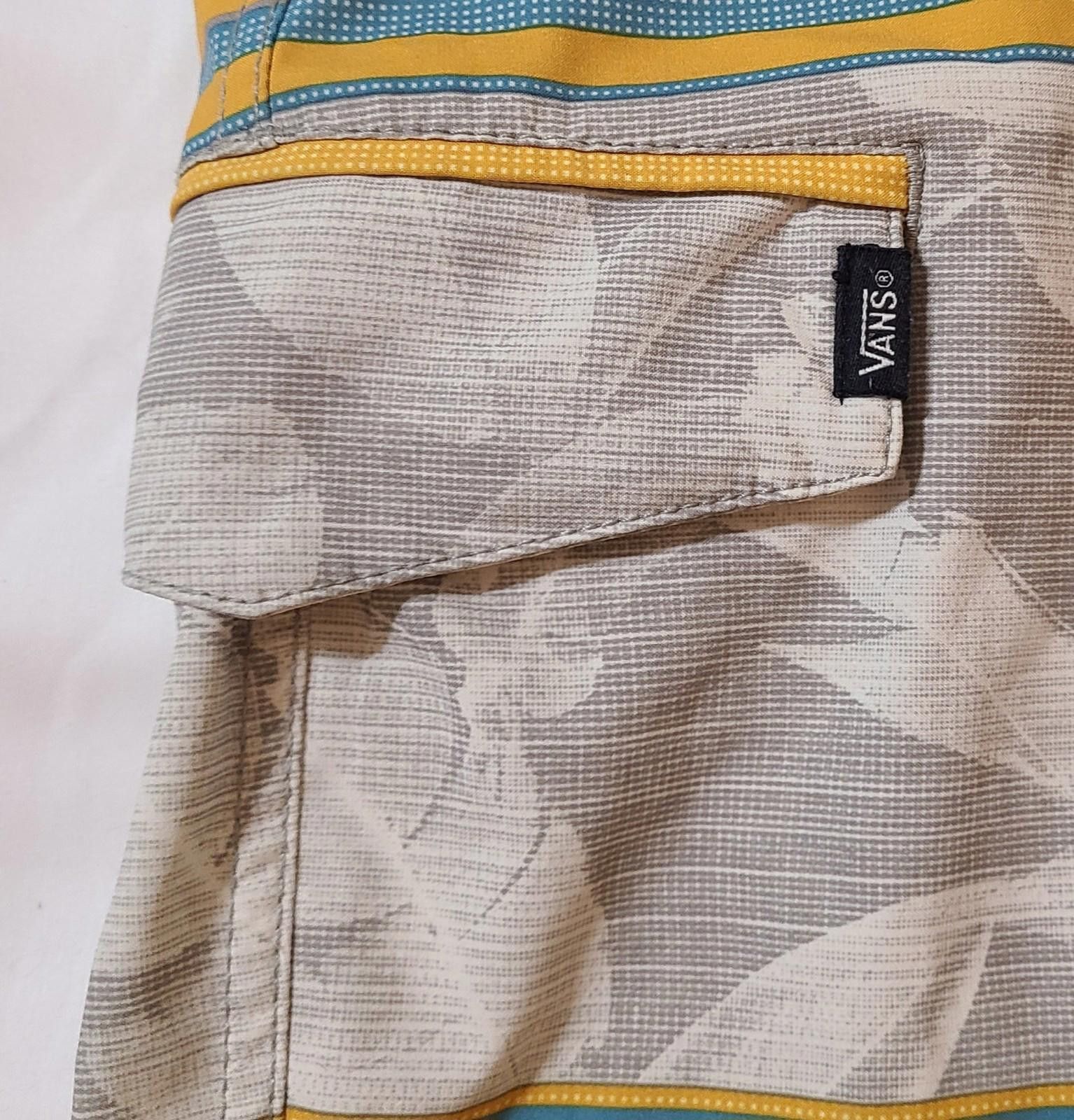 Vans Vans Board Shorts Surf Trunks Mens Size 34 Striped Swimming Size US 36 / EU 52 - 4 Thumbnail