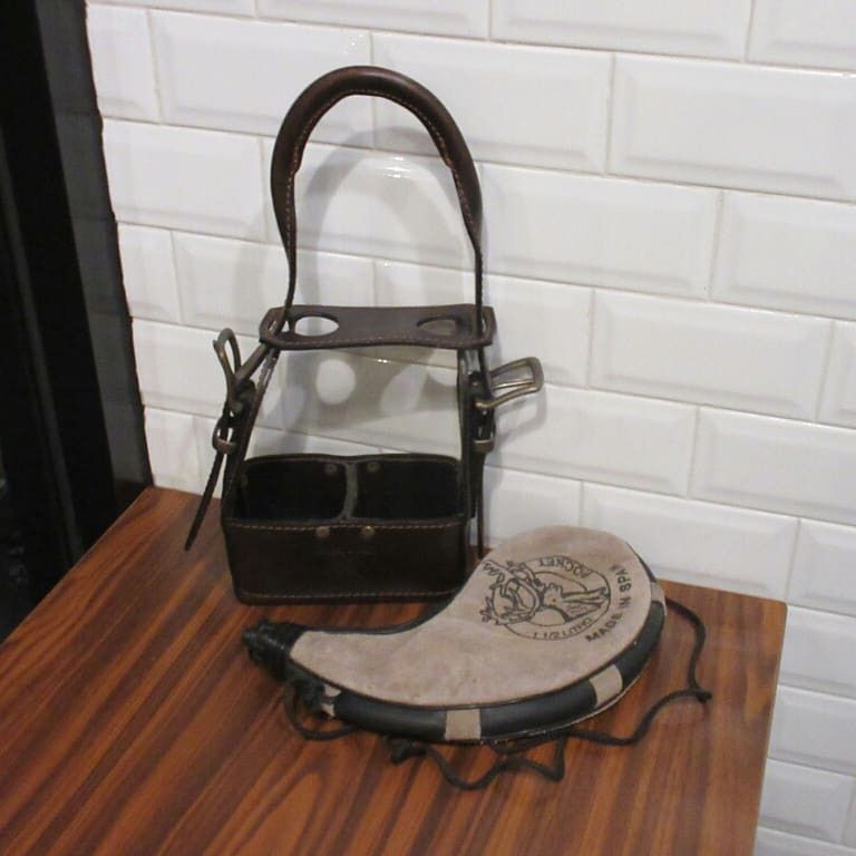 Vintage Mate gourd set bag - yerba mate set bag - yerba mate carry Size ONE SIZE - 3 Thumbnail