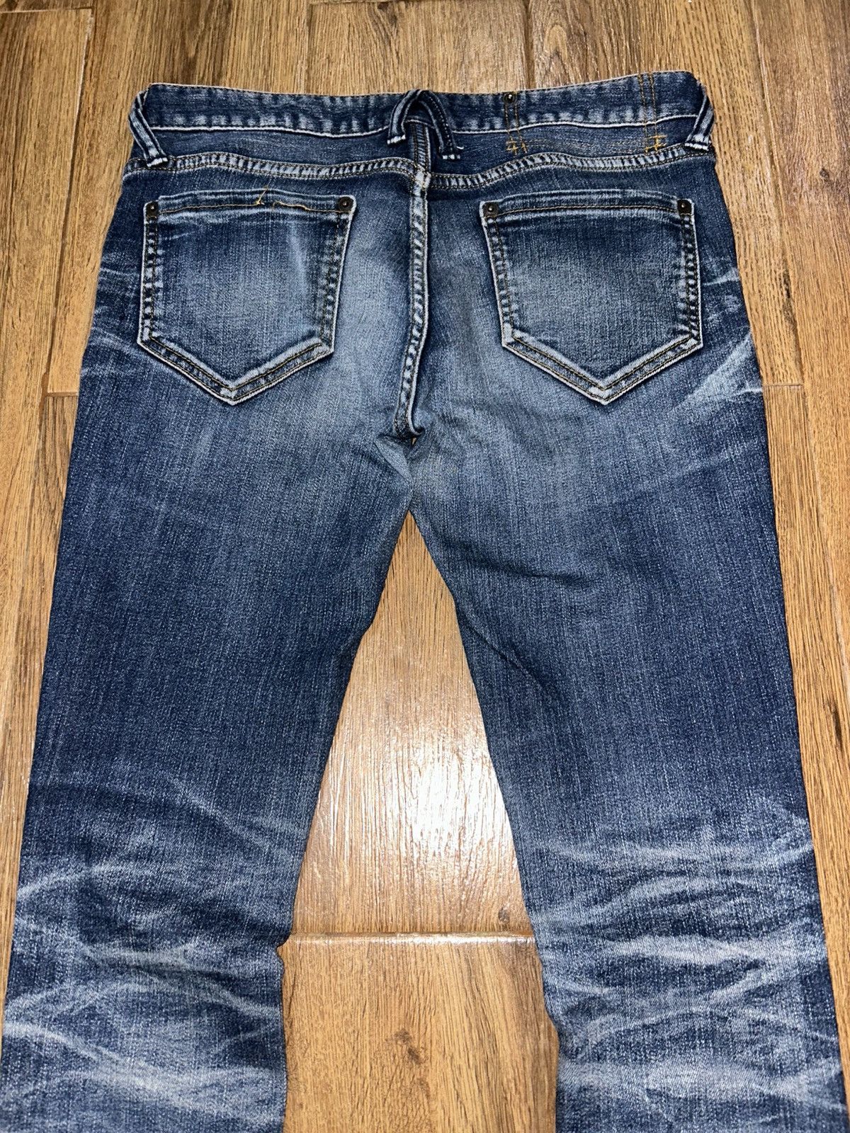Tornado Mart Tornado Mart Vanquish Power Stretch Skinny Denim Pants Size 28" / US 6 / IT 42 - 7 Thumbnail