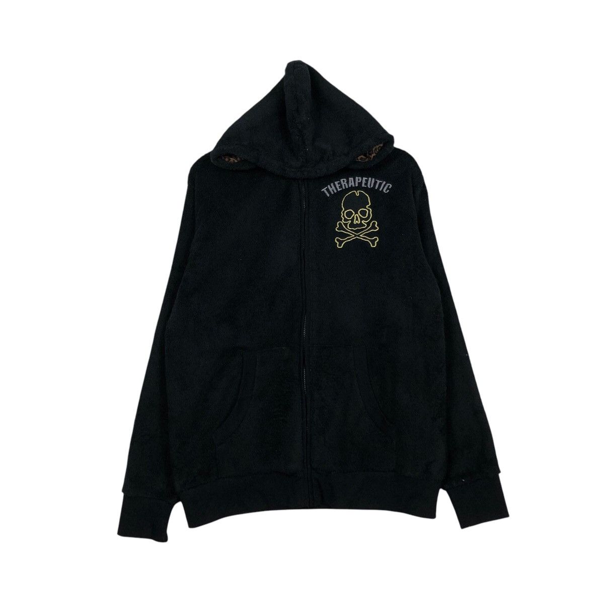 Japanese Brand Vintage Zipper Jacket Space Opera Skeleton Big Logo Backhit Size US L / EU 52-54 / 3 - 3 Thumbnail