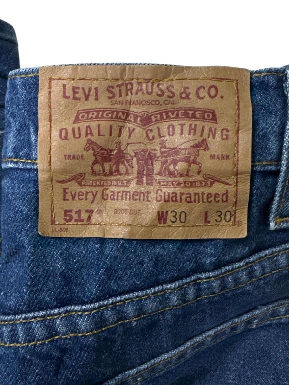 Japanese Brand Vintage Levis 517 Boot Cut 💥🎌 Size US 30 / EU 46 - 4 Thumbnail