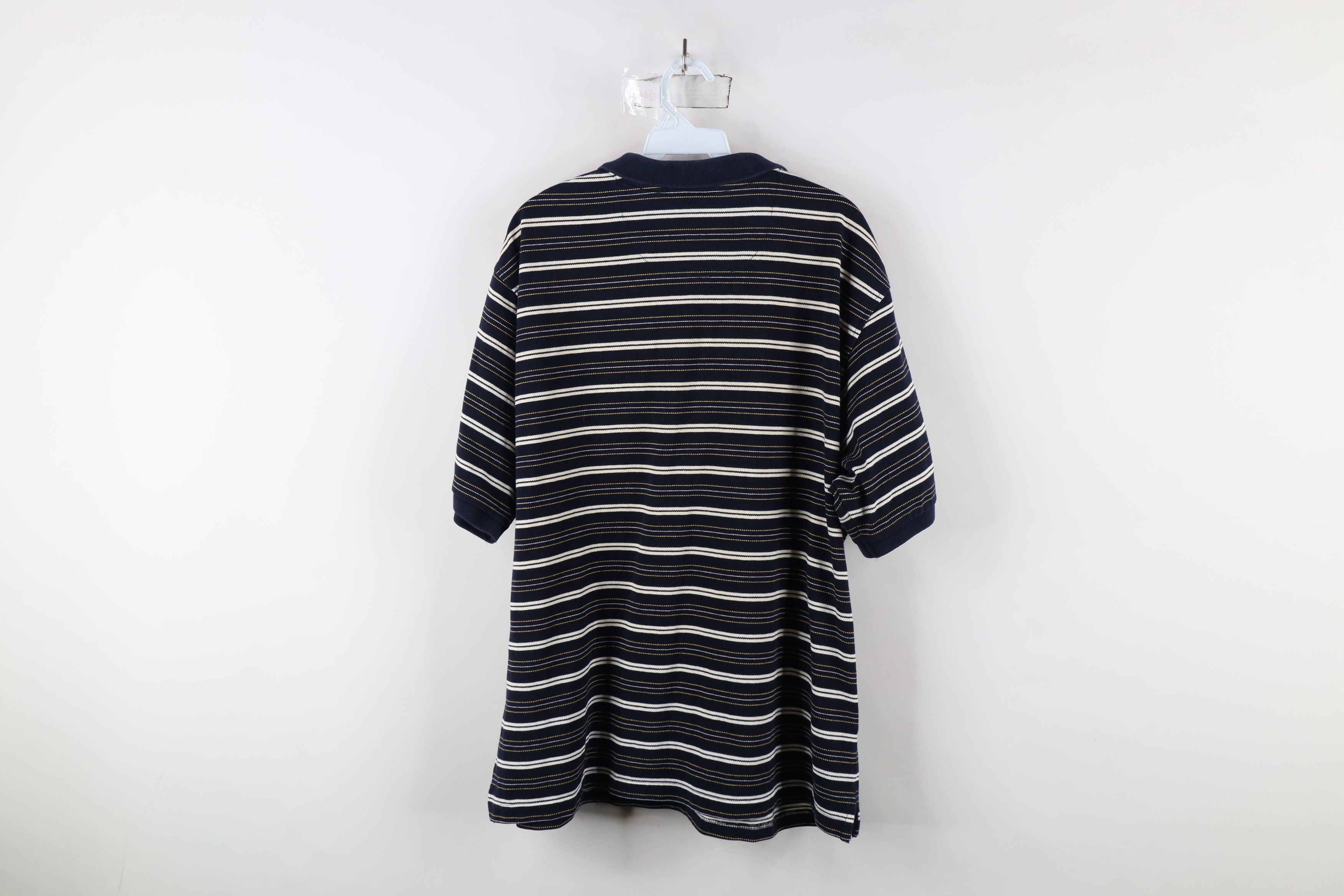 Vintage Vintage 90s Streetwear Knit Collared Polo Shirt Cotton Size US XL / EU 56 / 4 - 9 Thumbnail