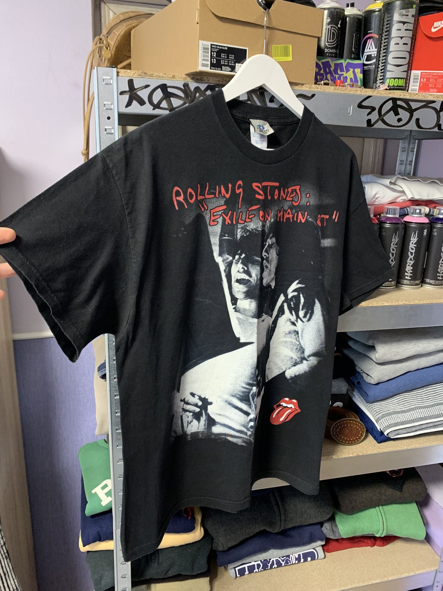 Liquid Blue Vintage 00’s Liquid Blue AOP Rolling Stones T Shirt Size XL Size US XL / EU 56 / 4 - 5 Thumbnail