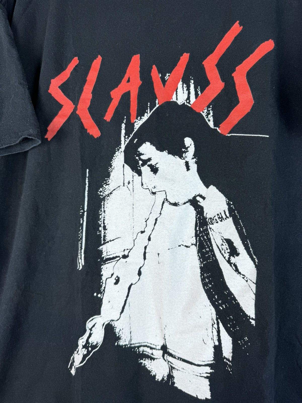 Band Tees × Vintage Slaves tour metal rock t shirt Size US XL / EU 56 / 4 - 2 Thumbnail