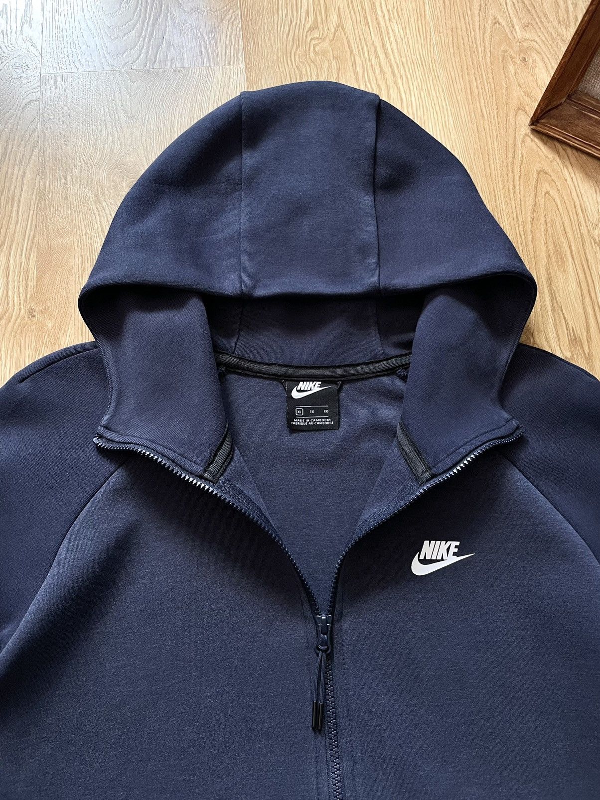 Nike Nike Tech Fleece Drill Zip Up Hoodie Sweatshirt Size US XL / EU 56 / 4 - 2 Thumbnail